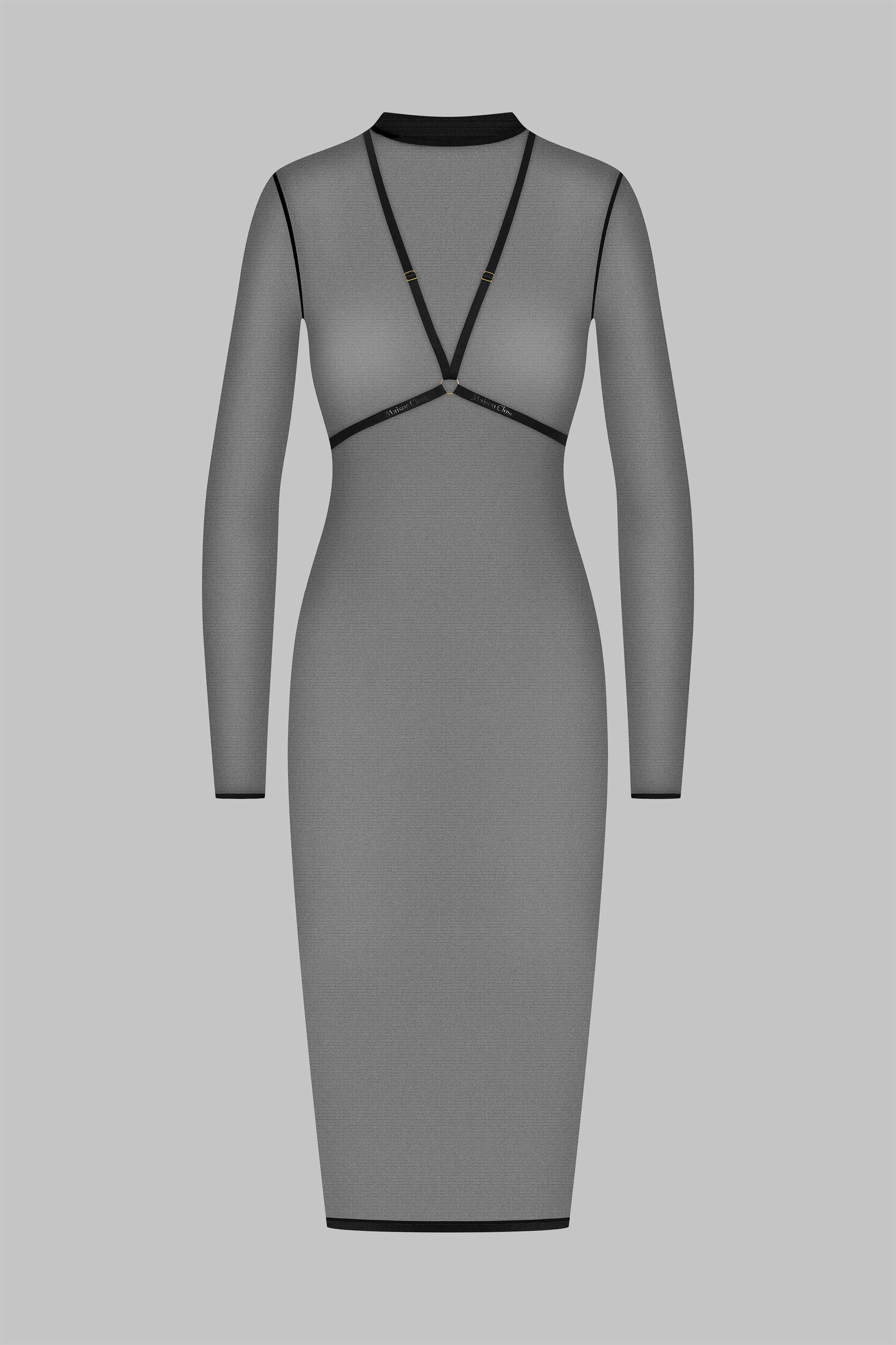 Midi dress with harness - Corps à Corps