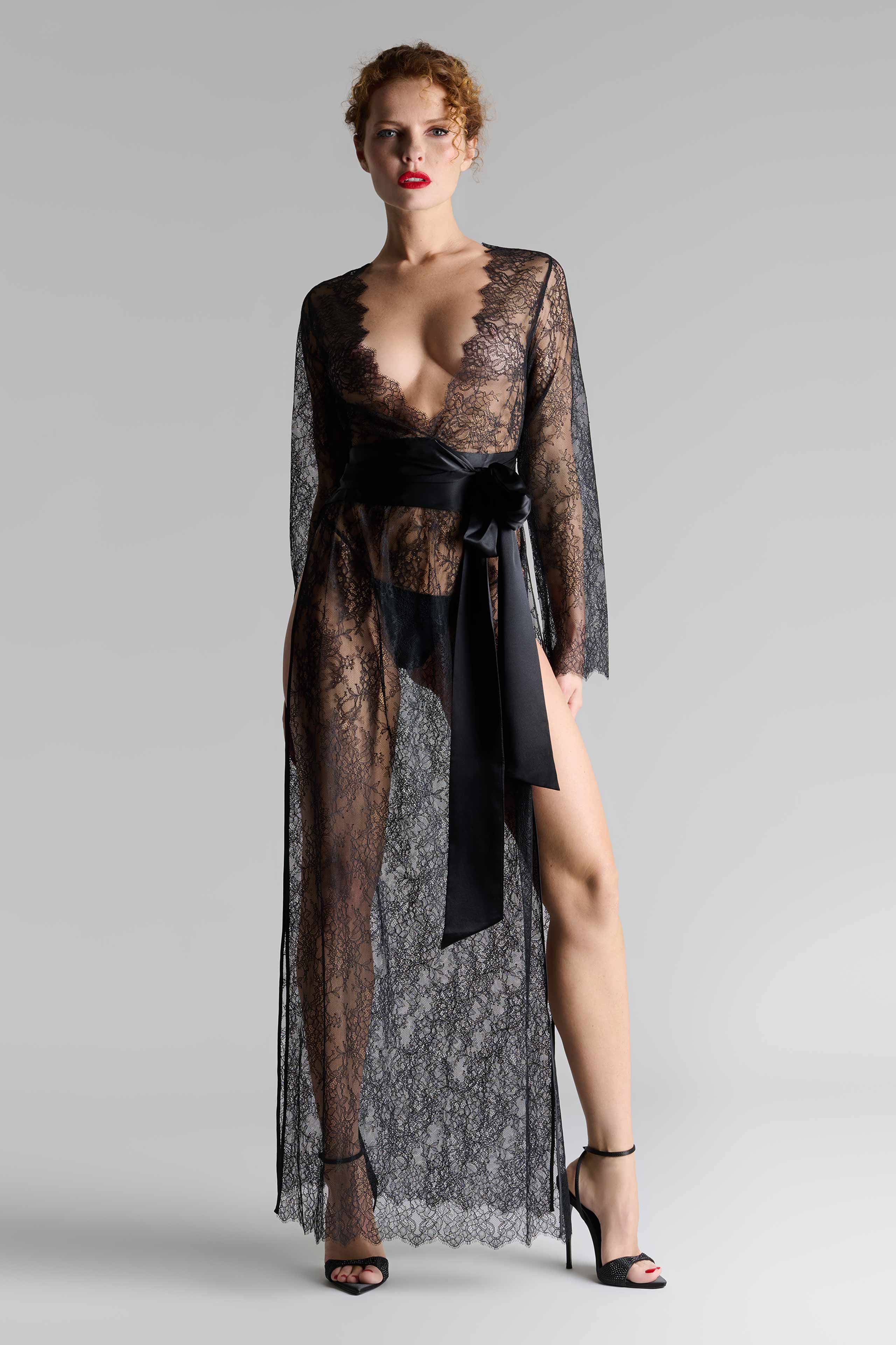 Long wrap dress - Rendez-Vous Privé