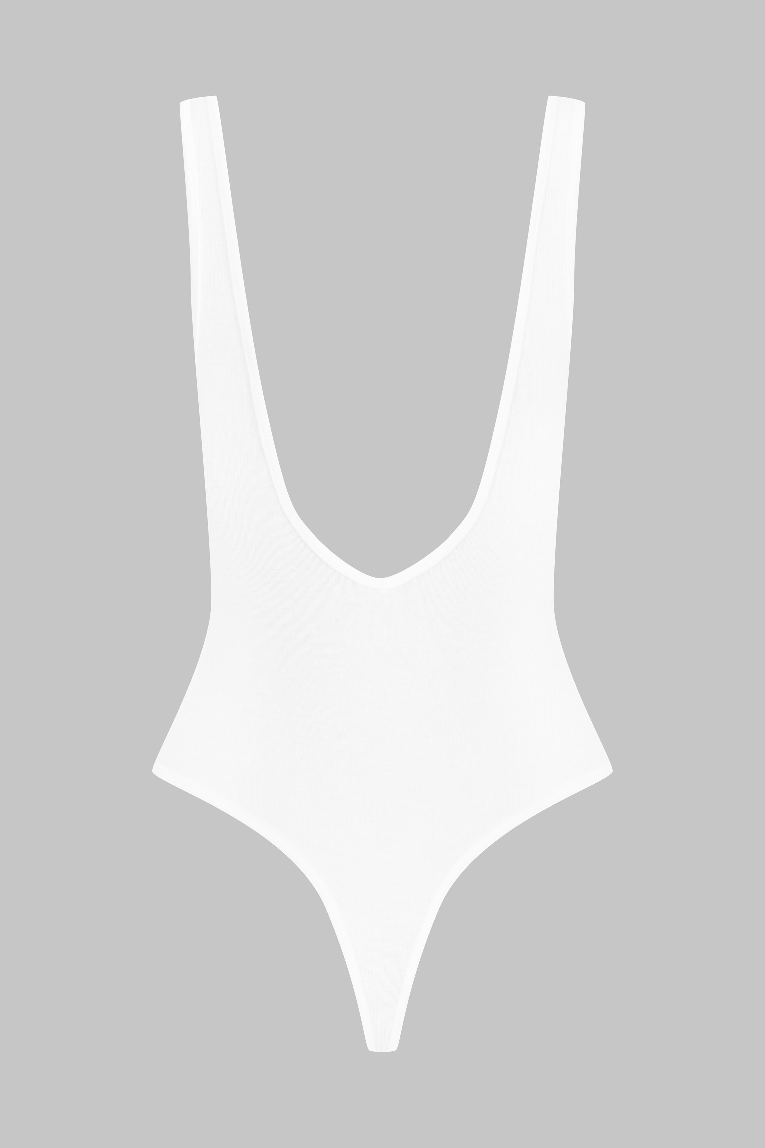 V-Neck String Body - La Femme Amazone