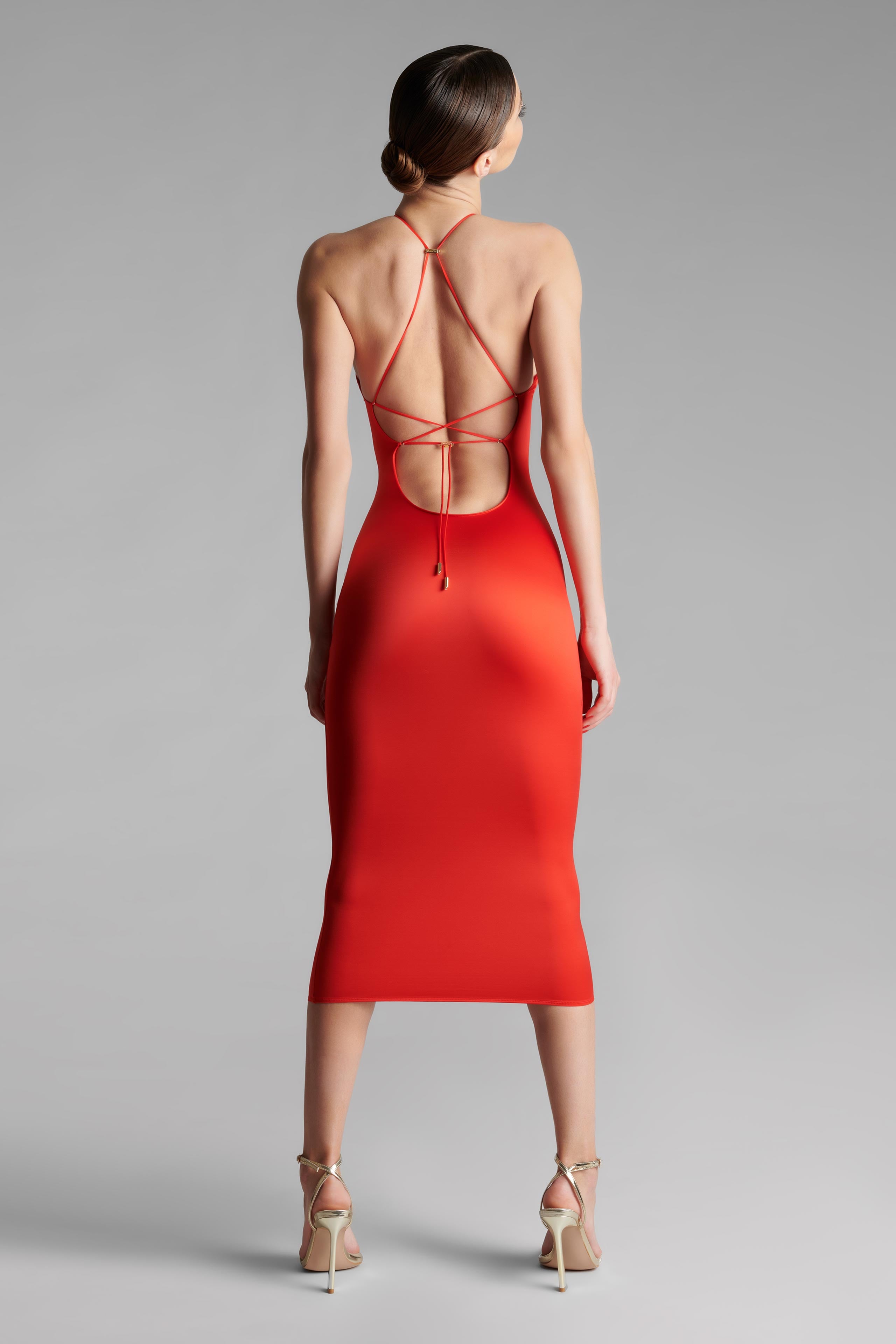 Robe midi dos ouvert - French Kiss