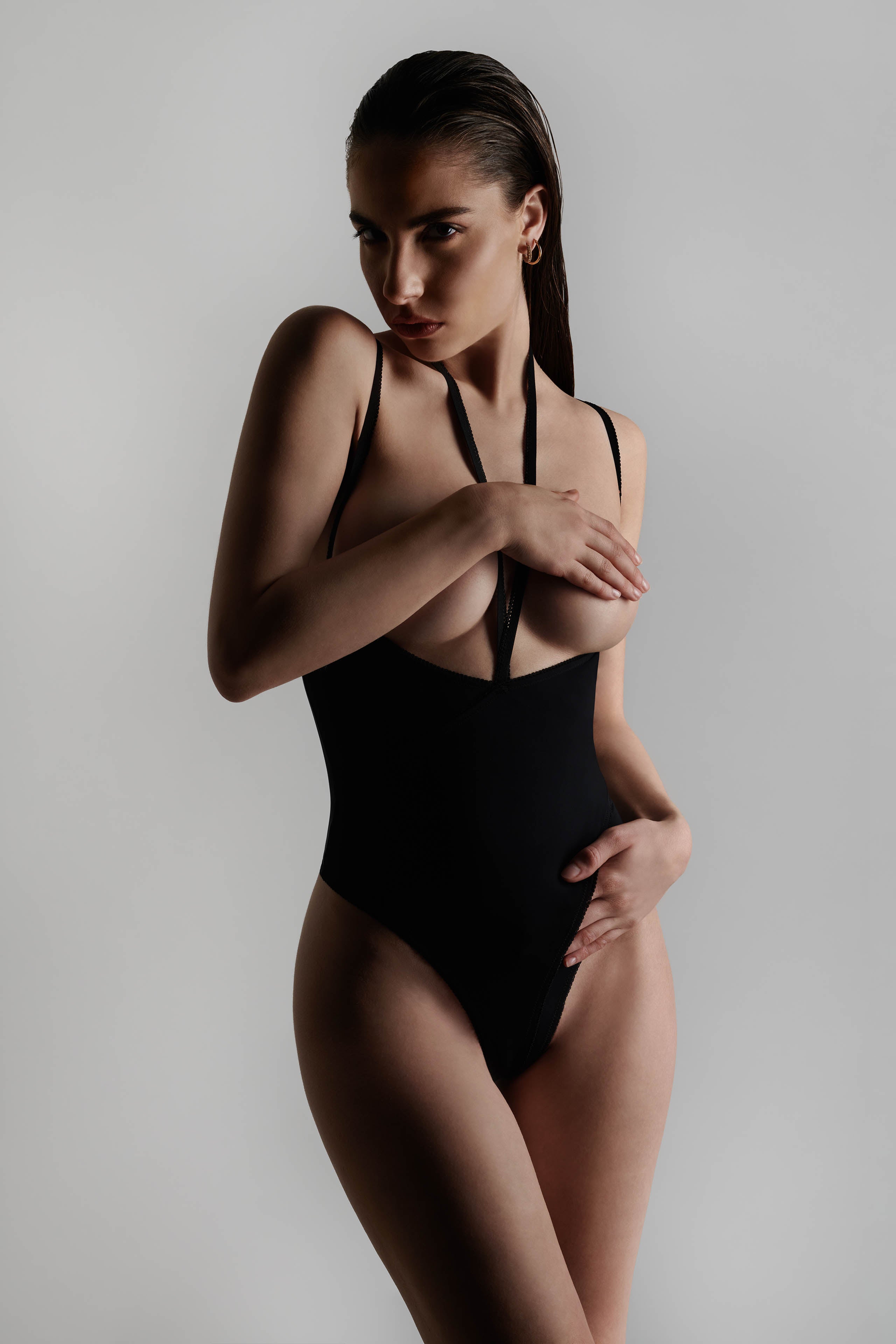 Bodystring mit offenem Brustteil - Le Petit Secret