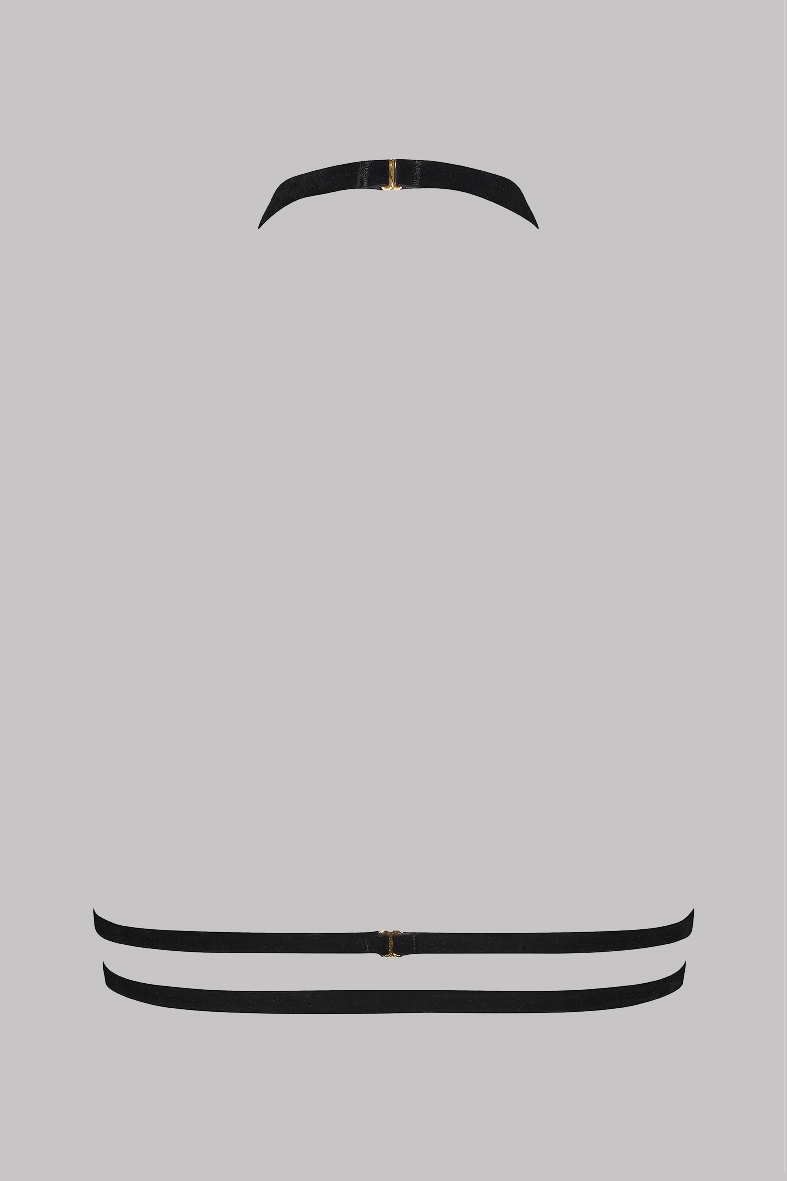 Harnais - Parure velours