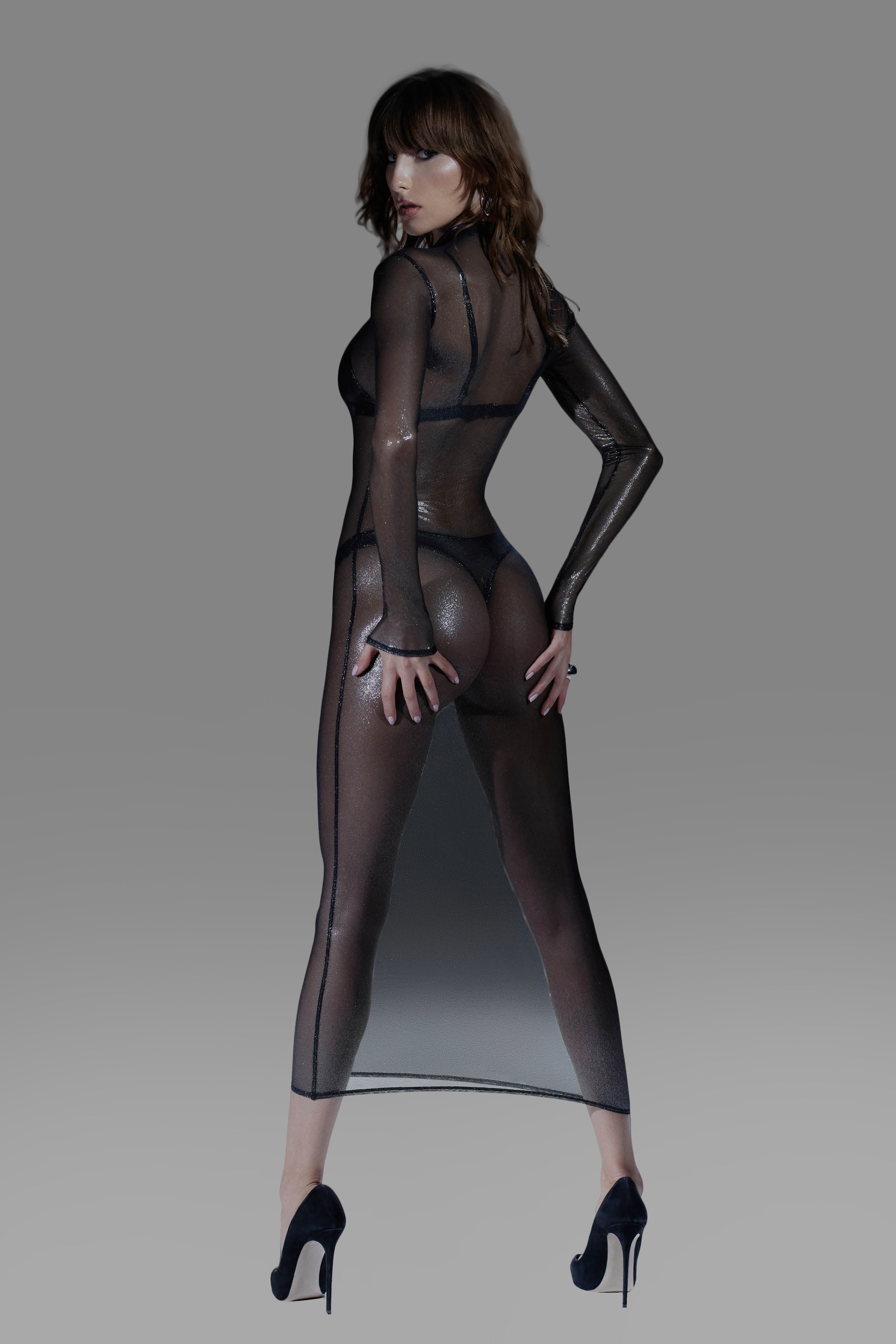 Robe midi transparente - 24 Secret Days