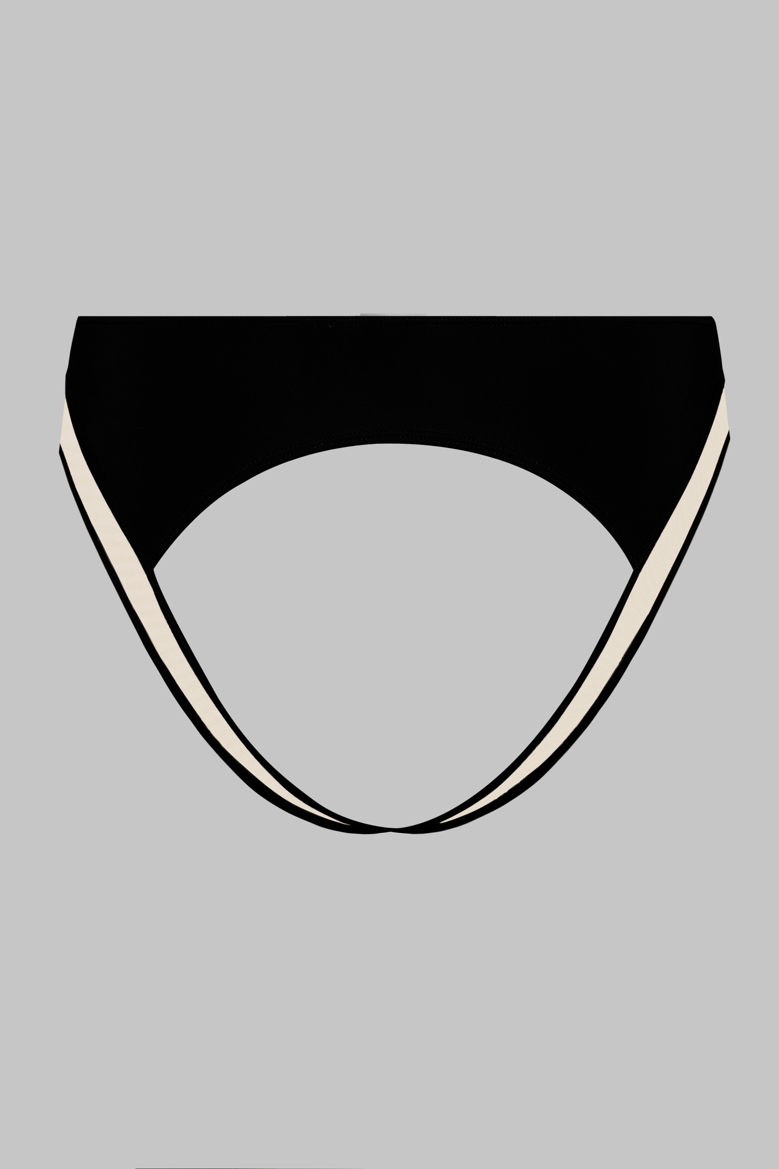 Hochtaille-Slip mit Öffnung - Pure Tentation