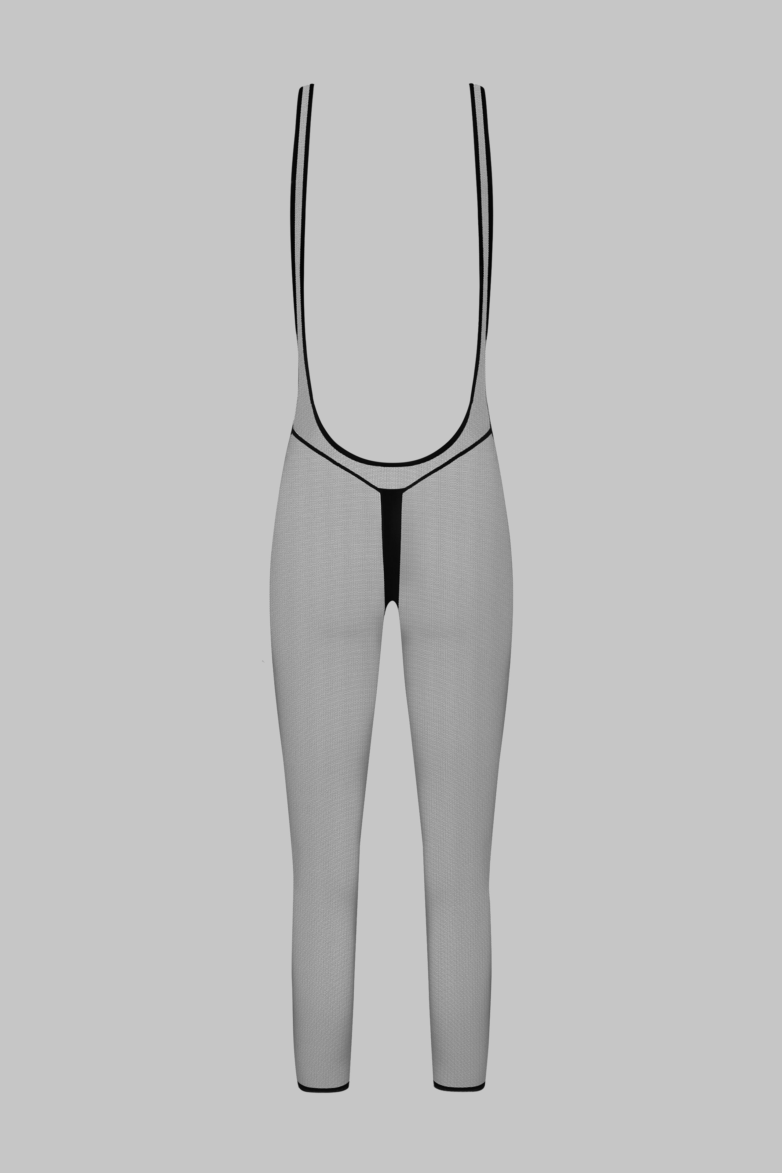 Catsuit Apribile con Spalline - Pure Tentation