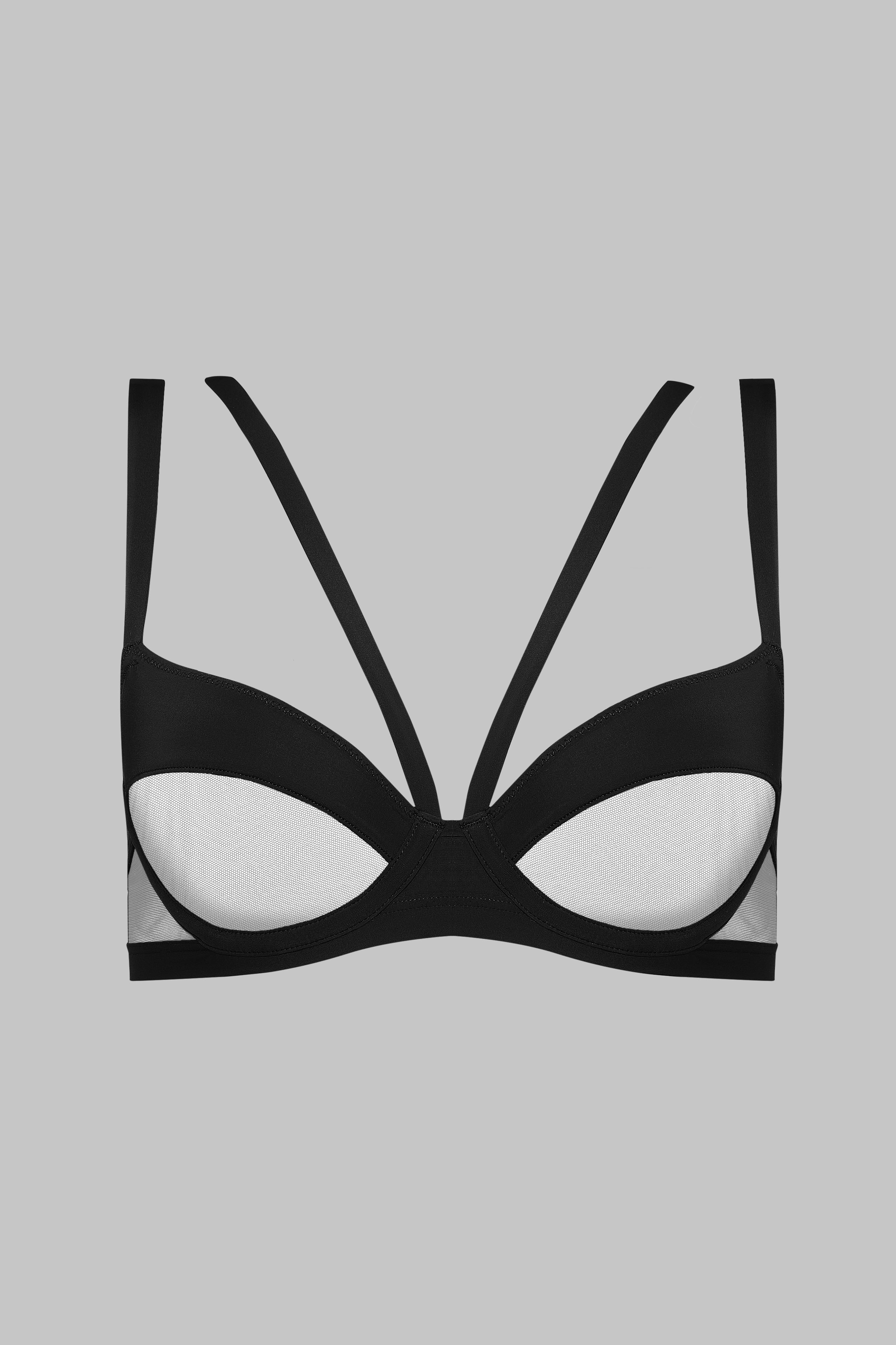 Soutien-gorge Balconnet Harnais - Pure Tentation