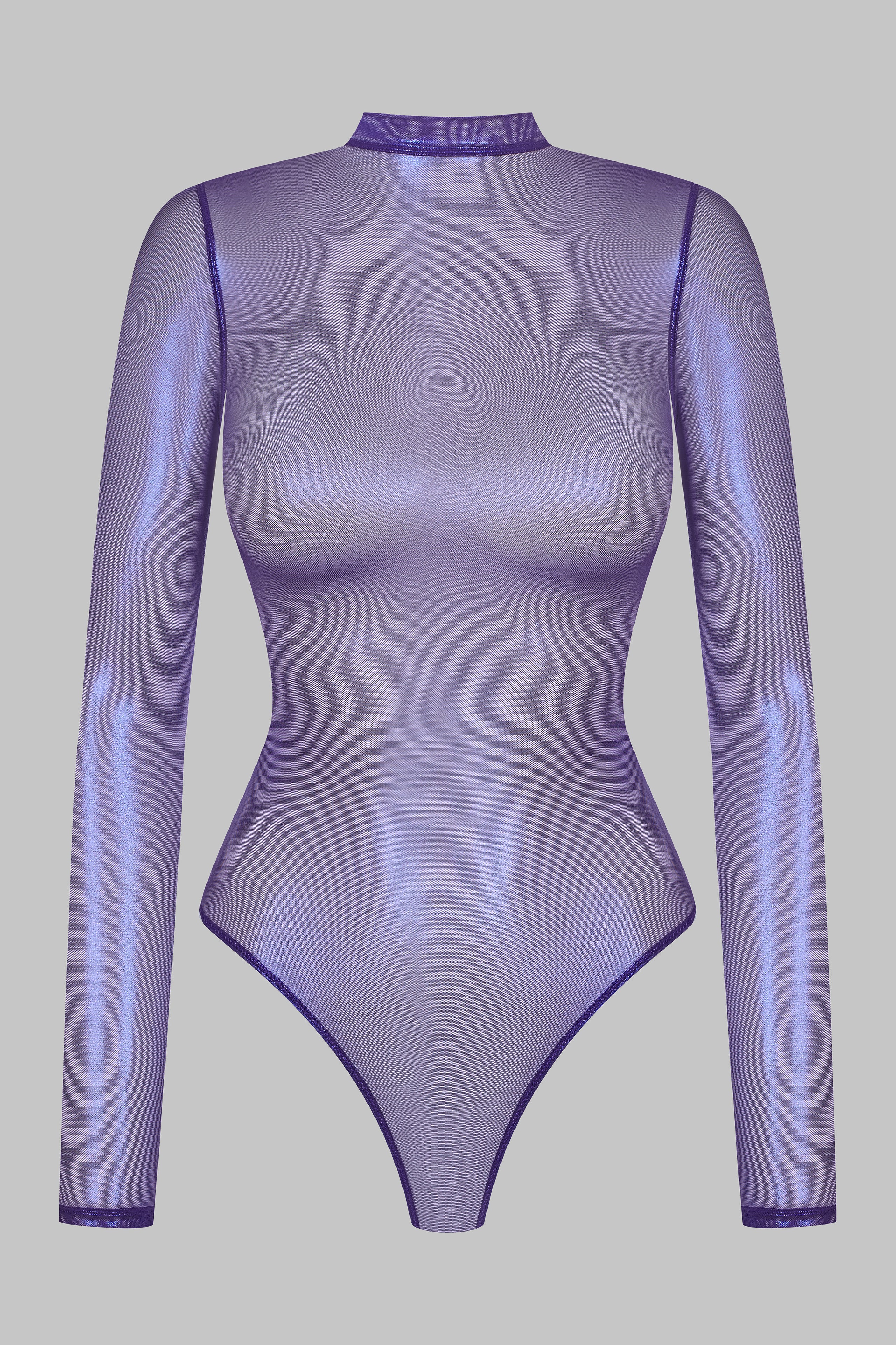 Long Sleeve Thong Bodysuit - 24 Secret Days