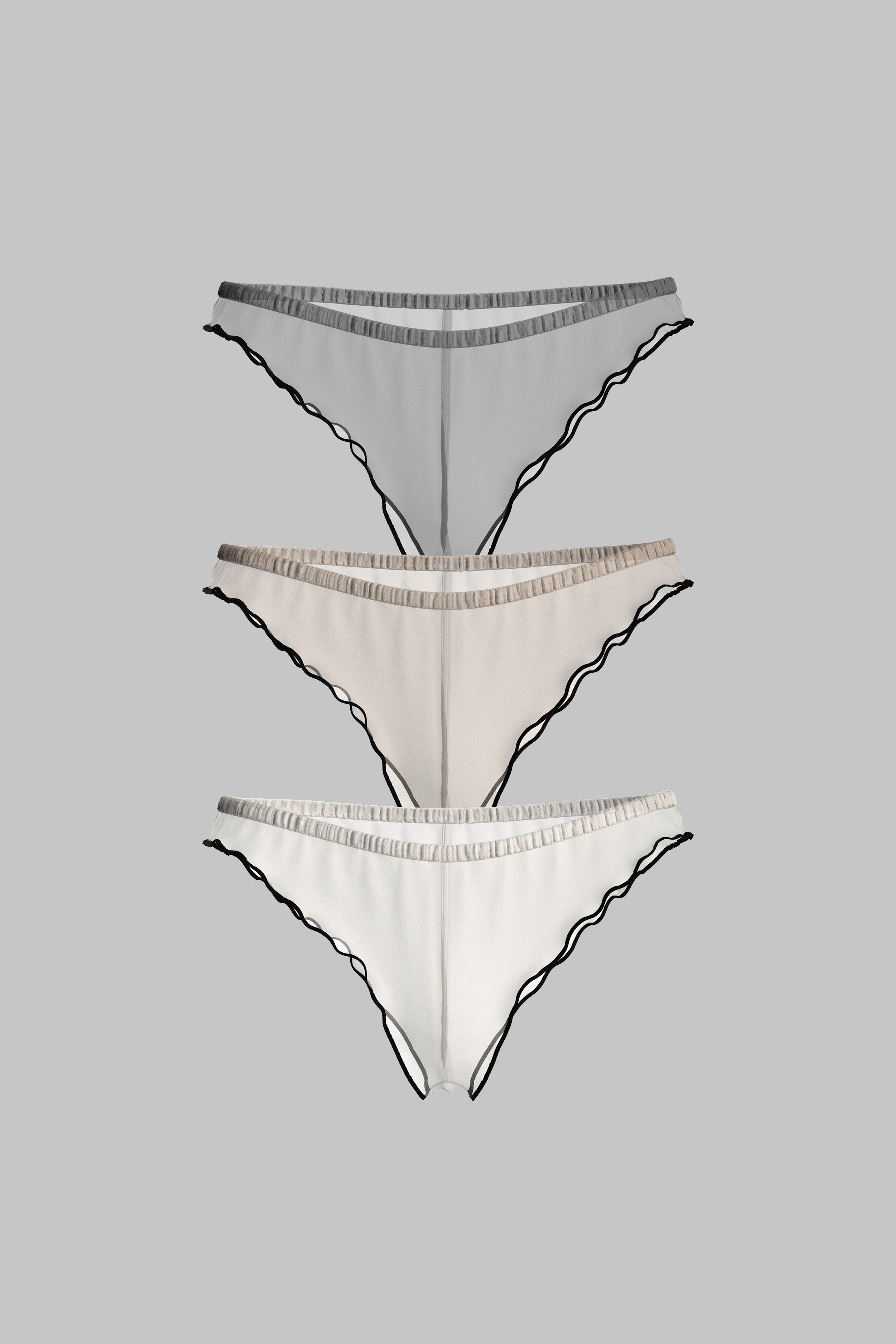 Set aus 3 Tangas - La Parisienne
