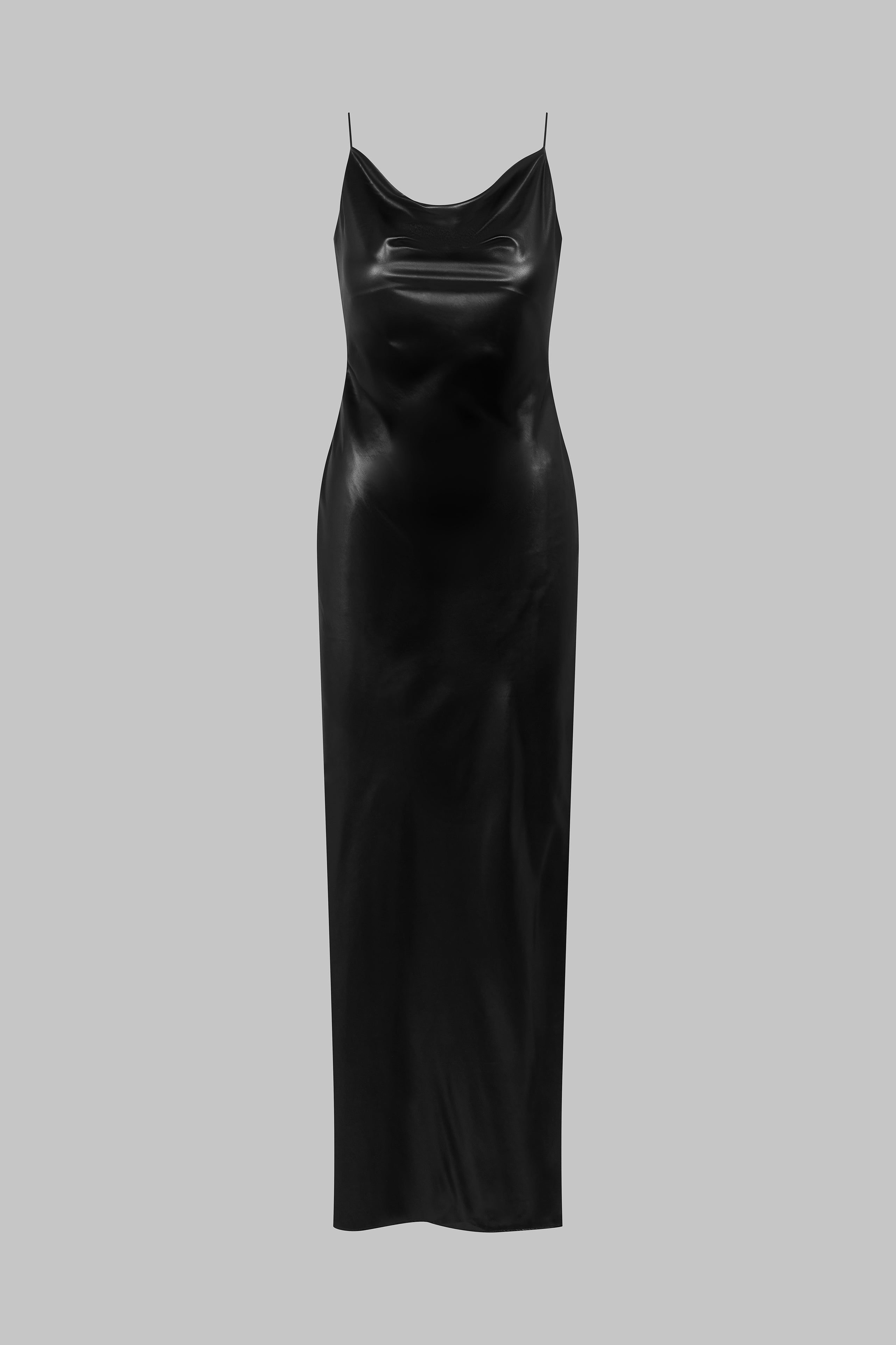 031 Langes Rückenfreies Kleid - Le Vestiaire
