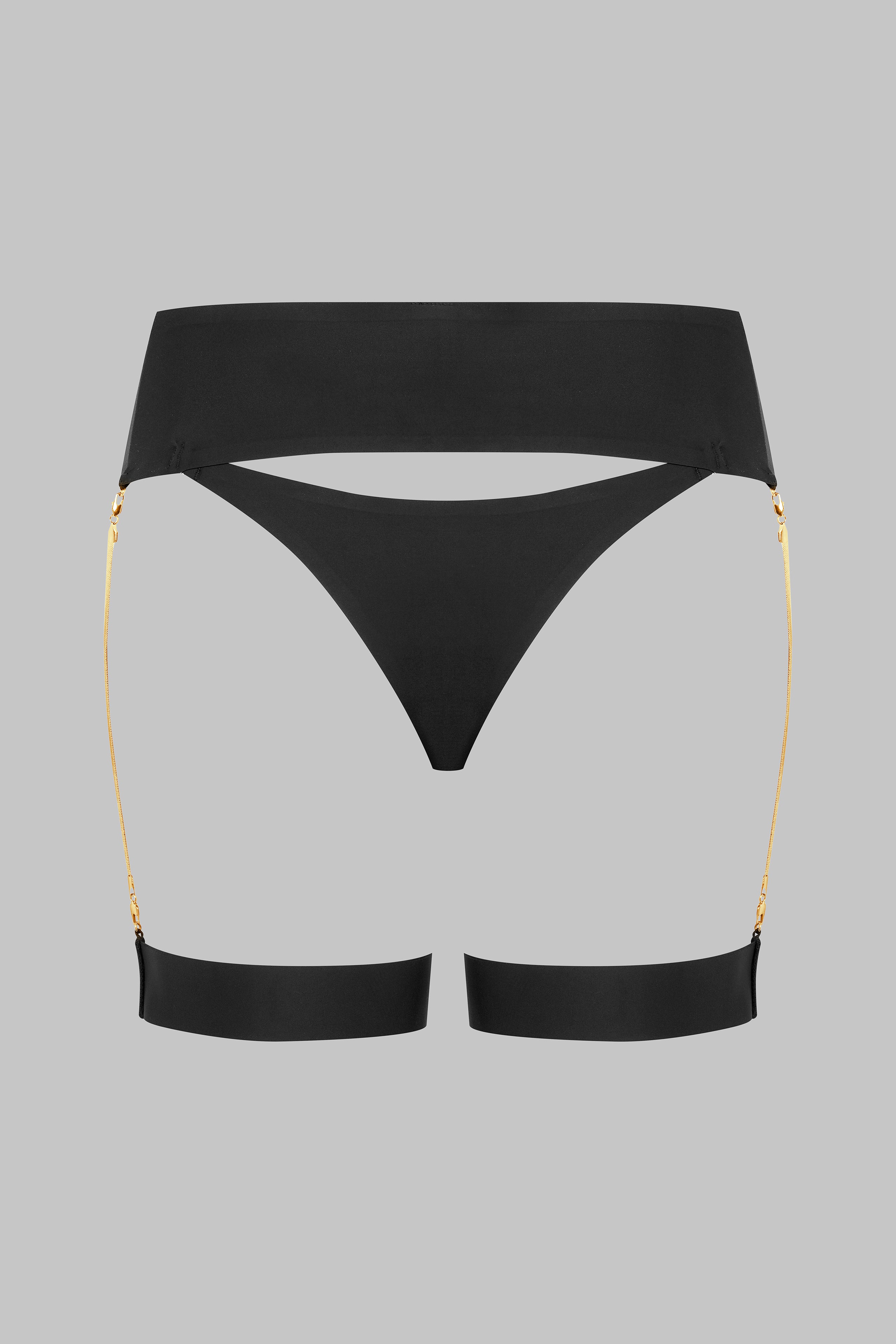 Tanga Jarretières Bijoux - Tapage Nocturne