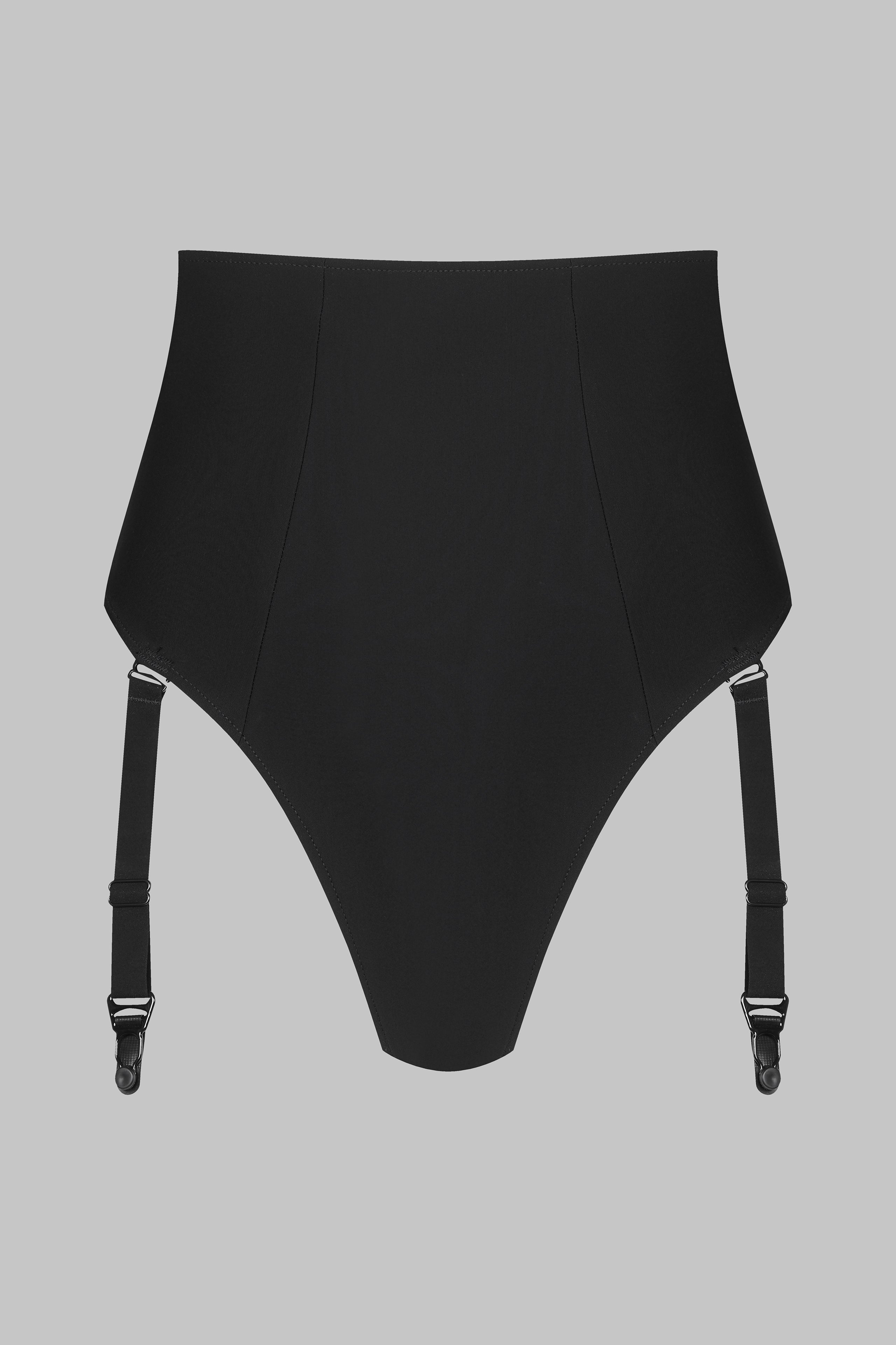 Perizoma a vita alta con reggicalze - Nuit Infinie