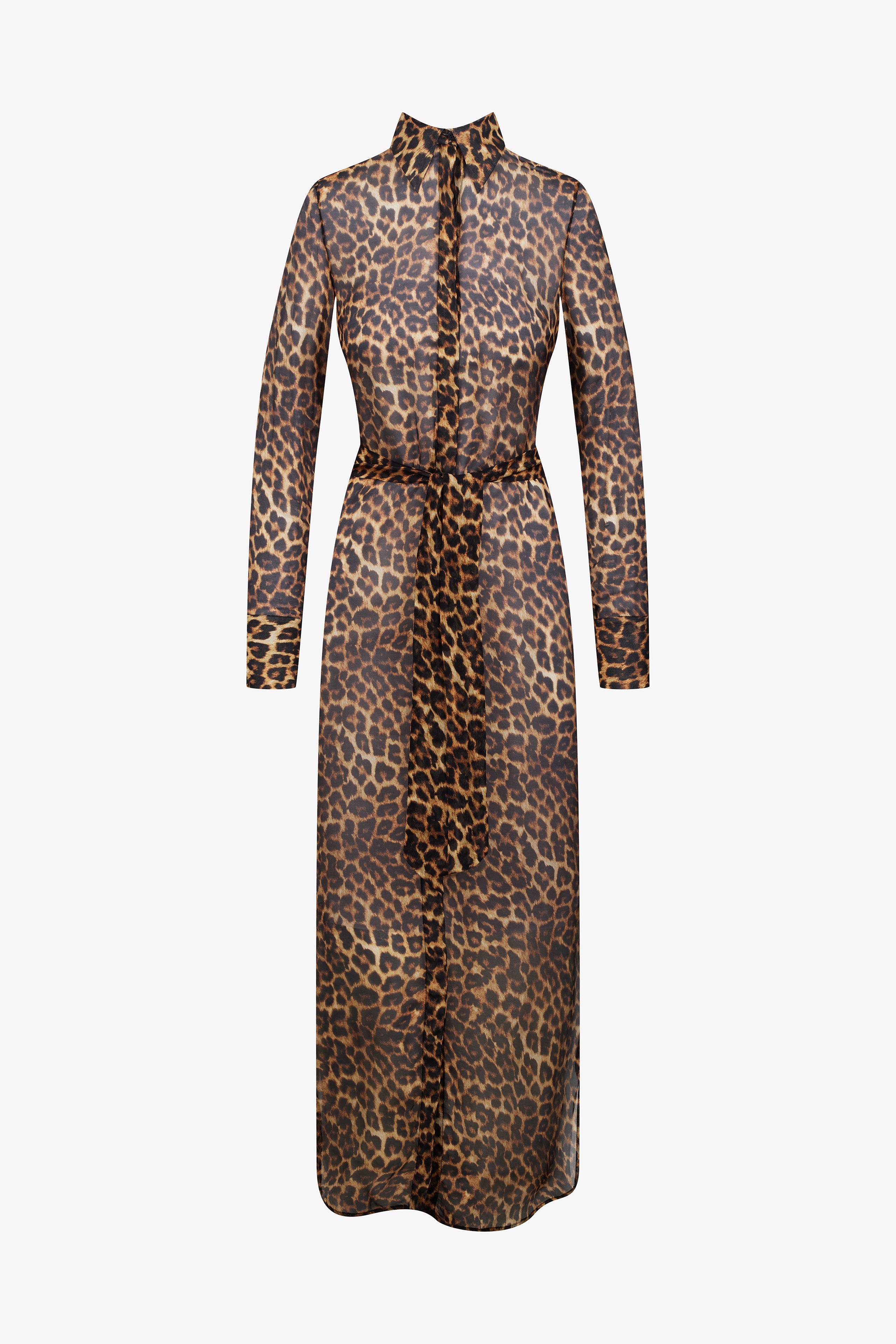 Long Shirt Dress - Safari
