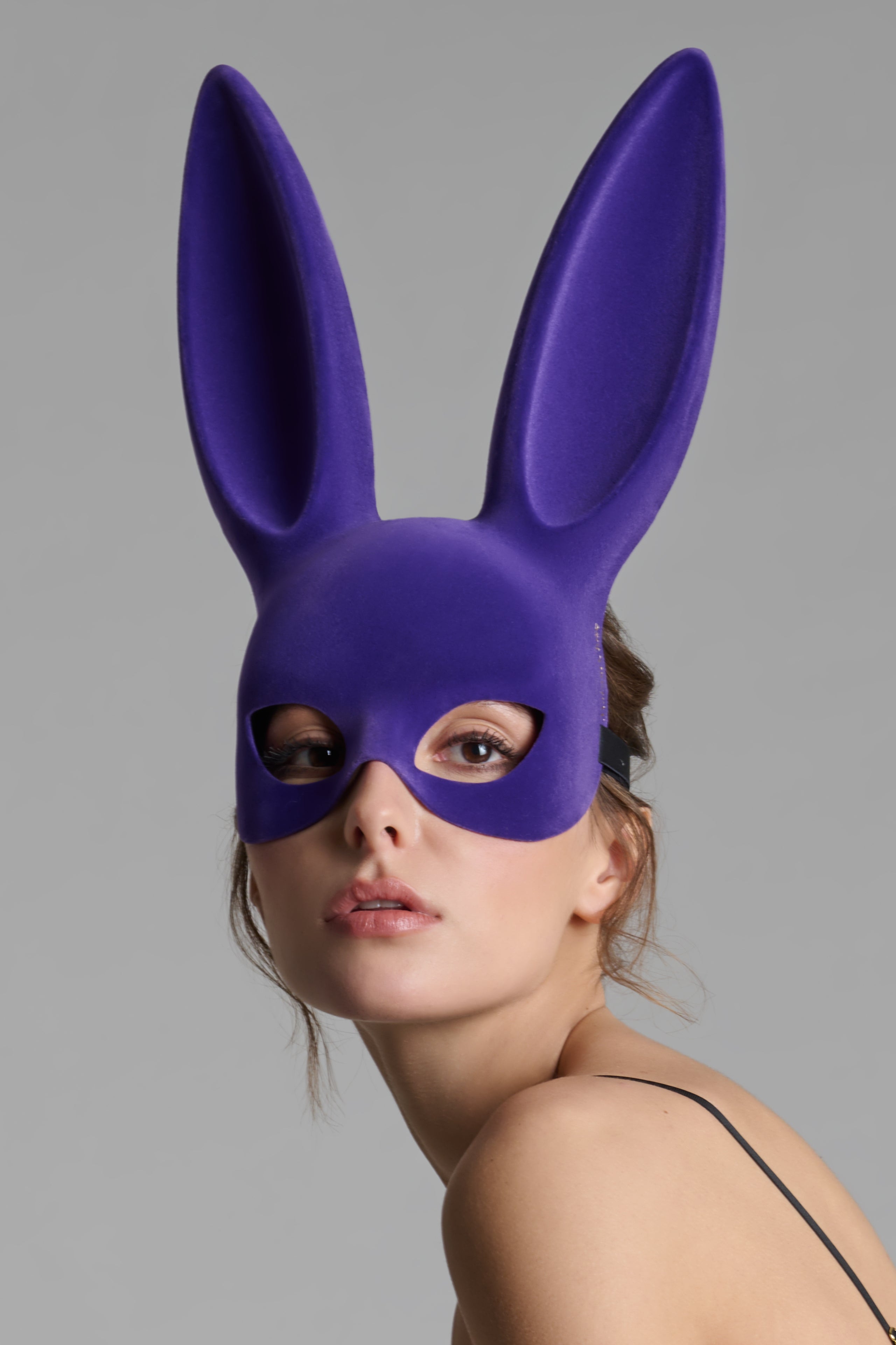 Maschera Coniglio in Velluto - Bunny