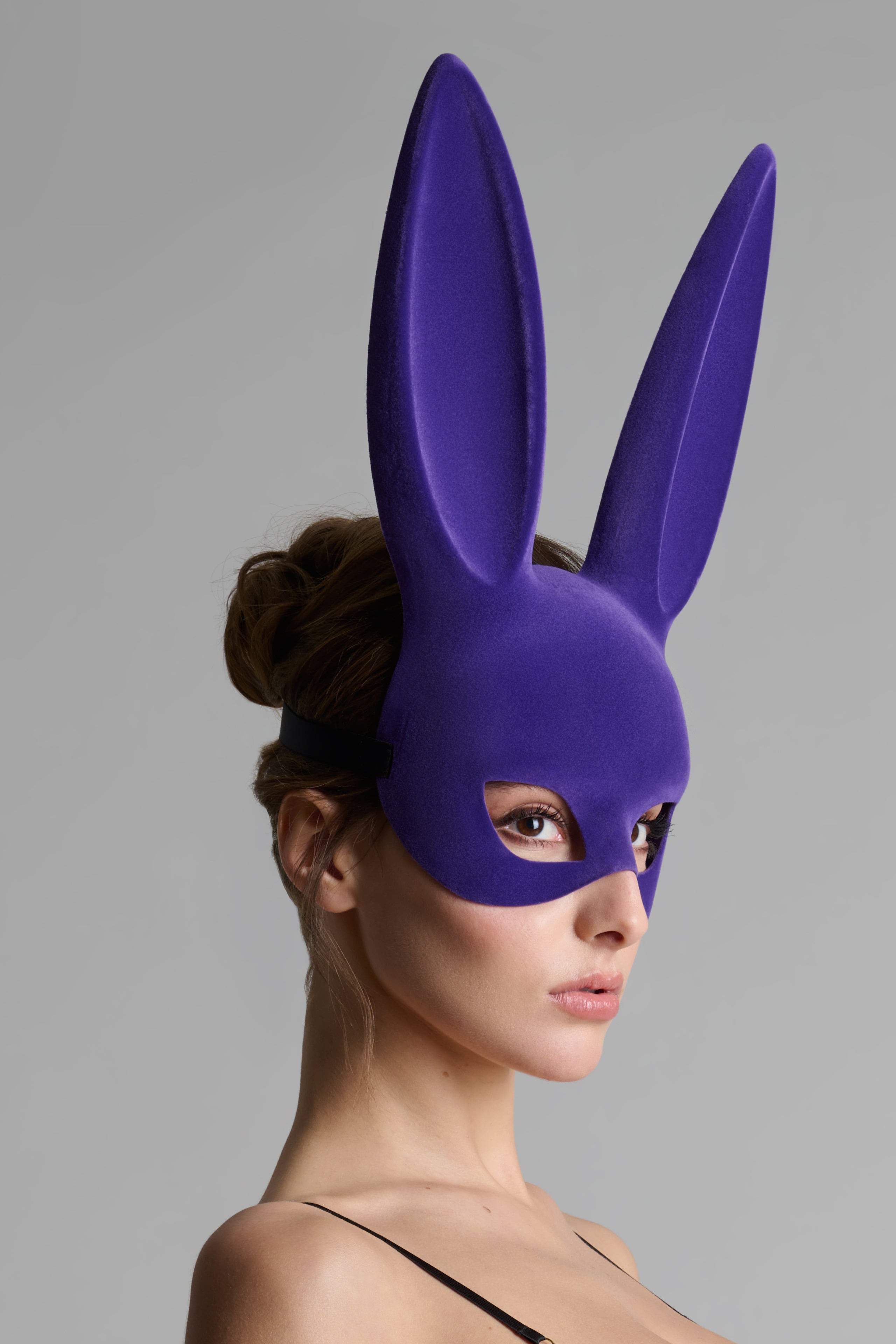 Maschera Coniglio in Velluto - Bunny