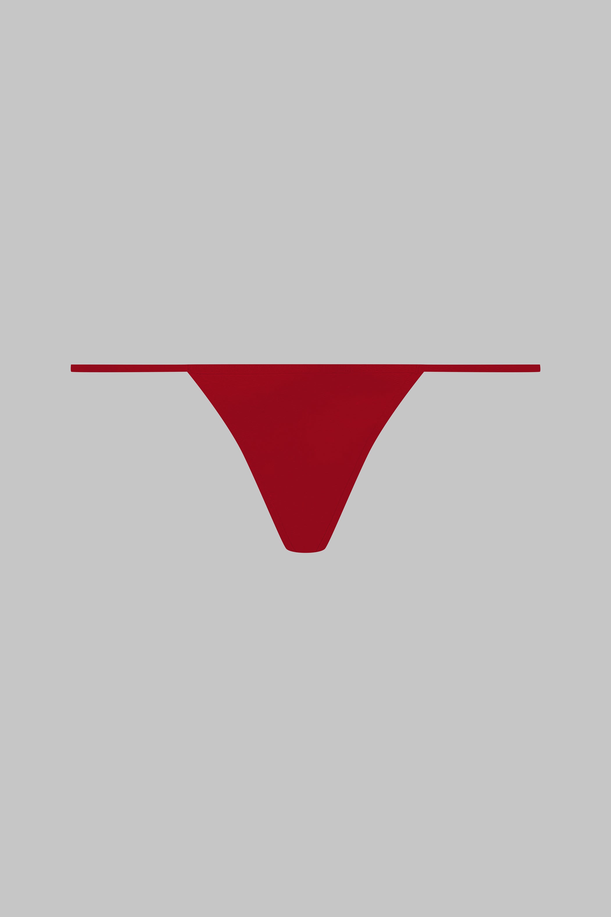 Micro String - Rouge - LES INVISIBLES