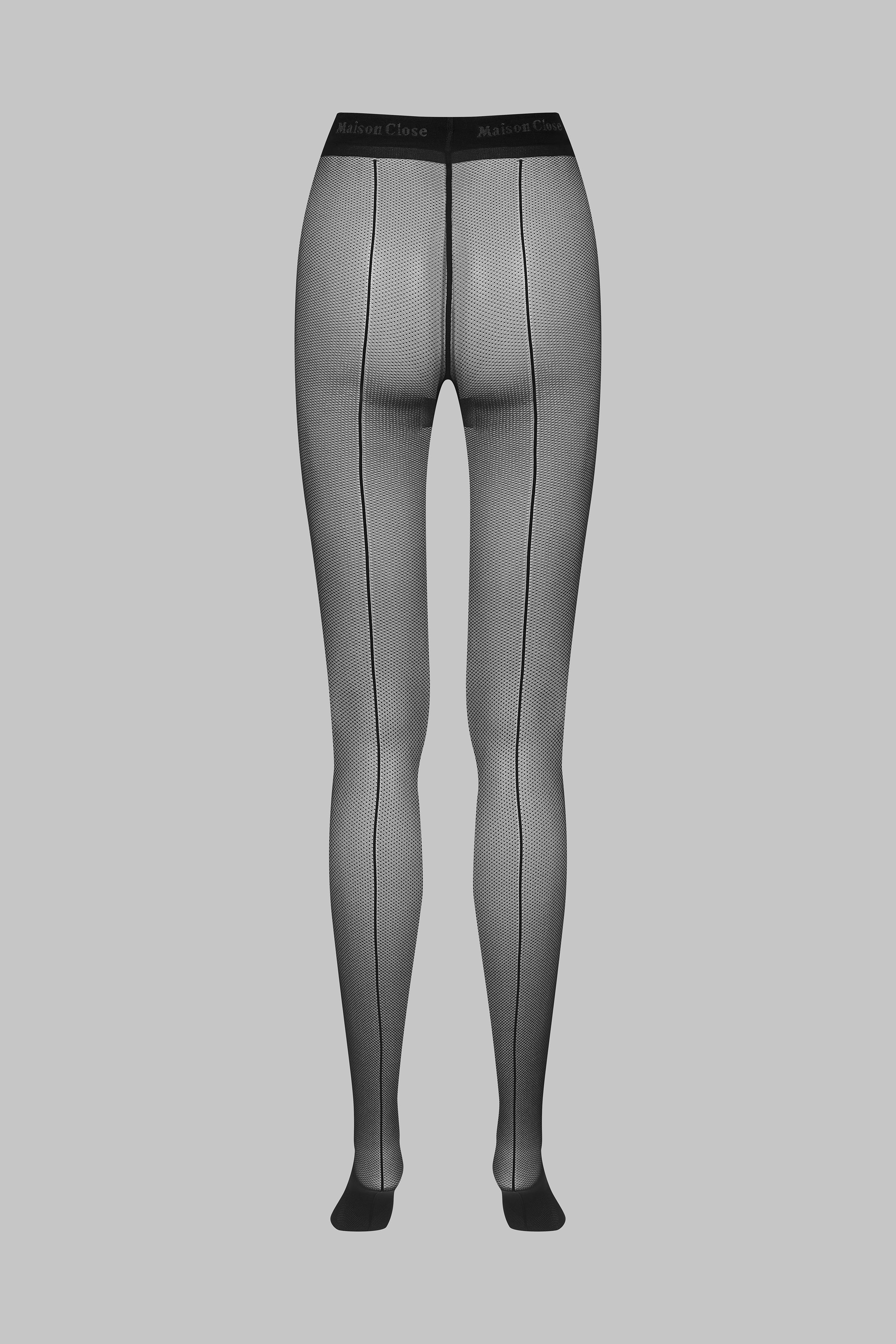 Collant Illusion a Rete Signature couture - 25D - Les Coquetteries