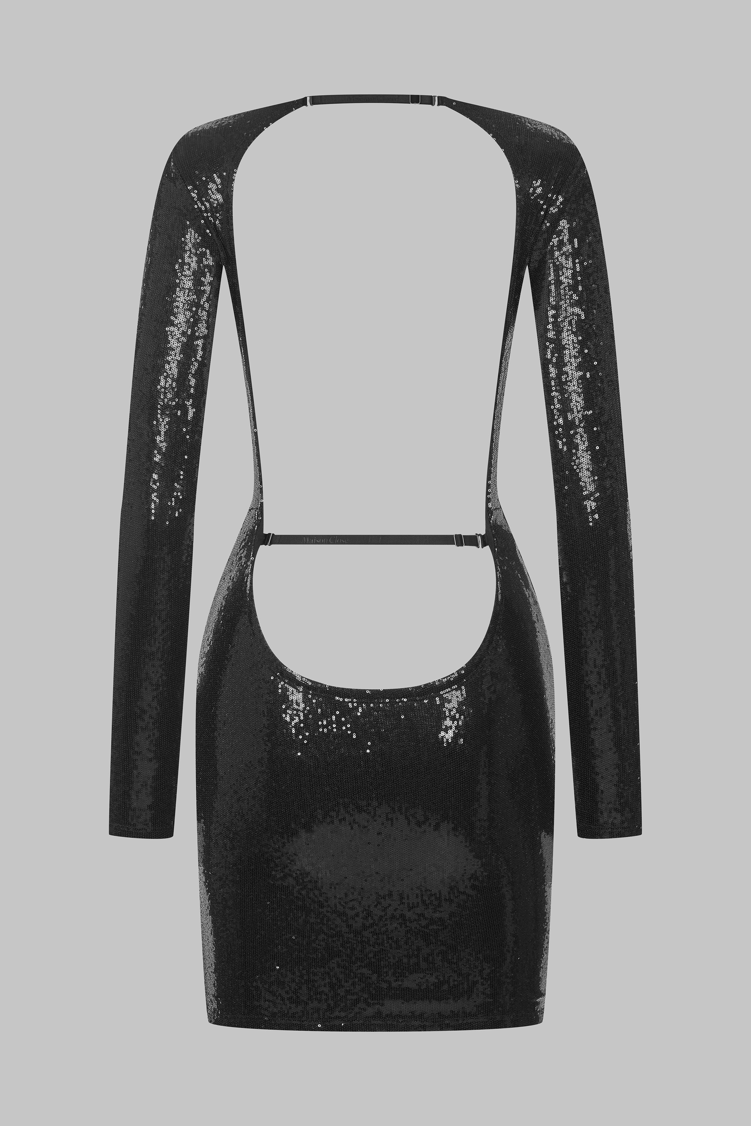 Robe courte sequins dos ouvert - 24 Secret Days