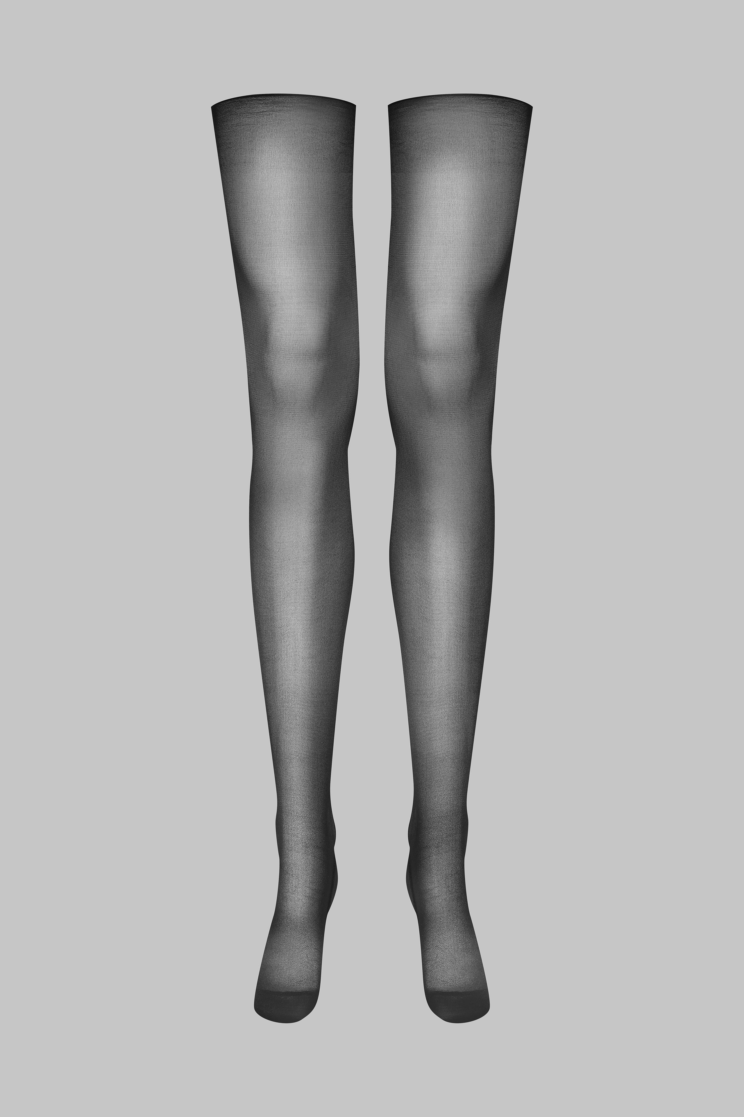 Strümpfe mit 2 Nähten gerolltem Schnitt 20D - Legwear