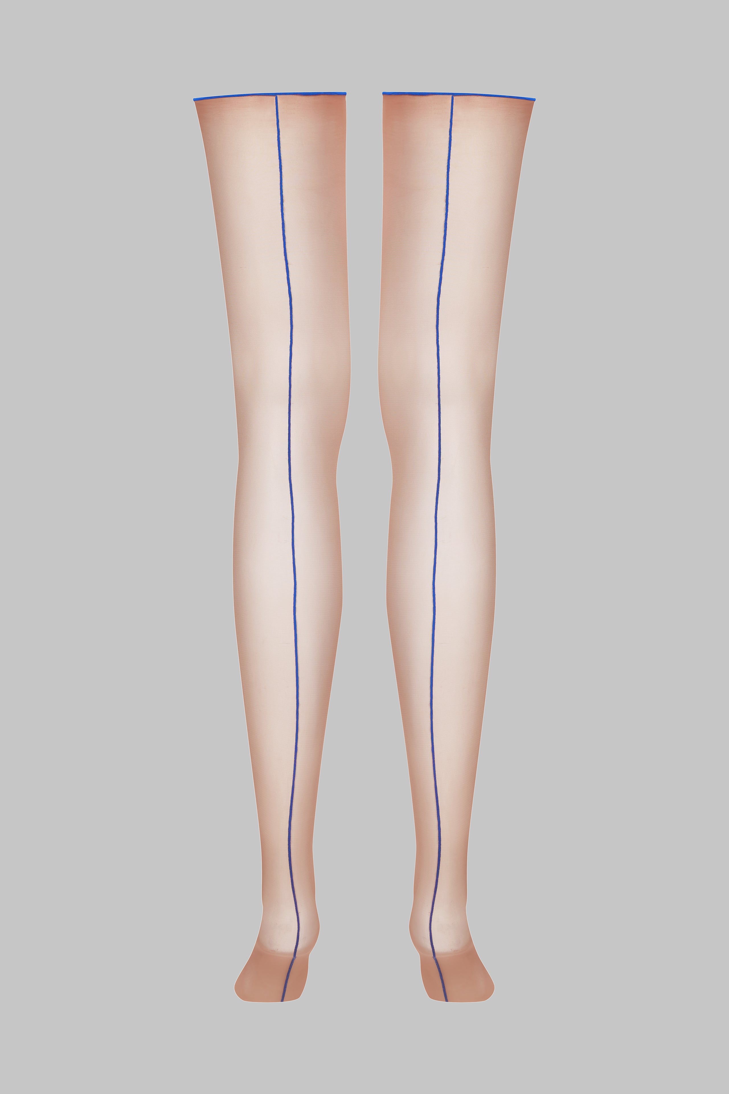 20D rolled seam cut stockings - Legwear