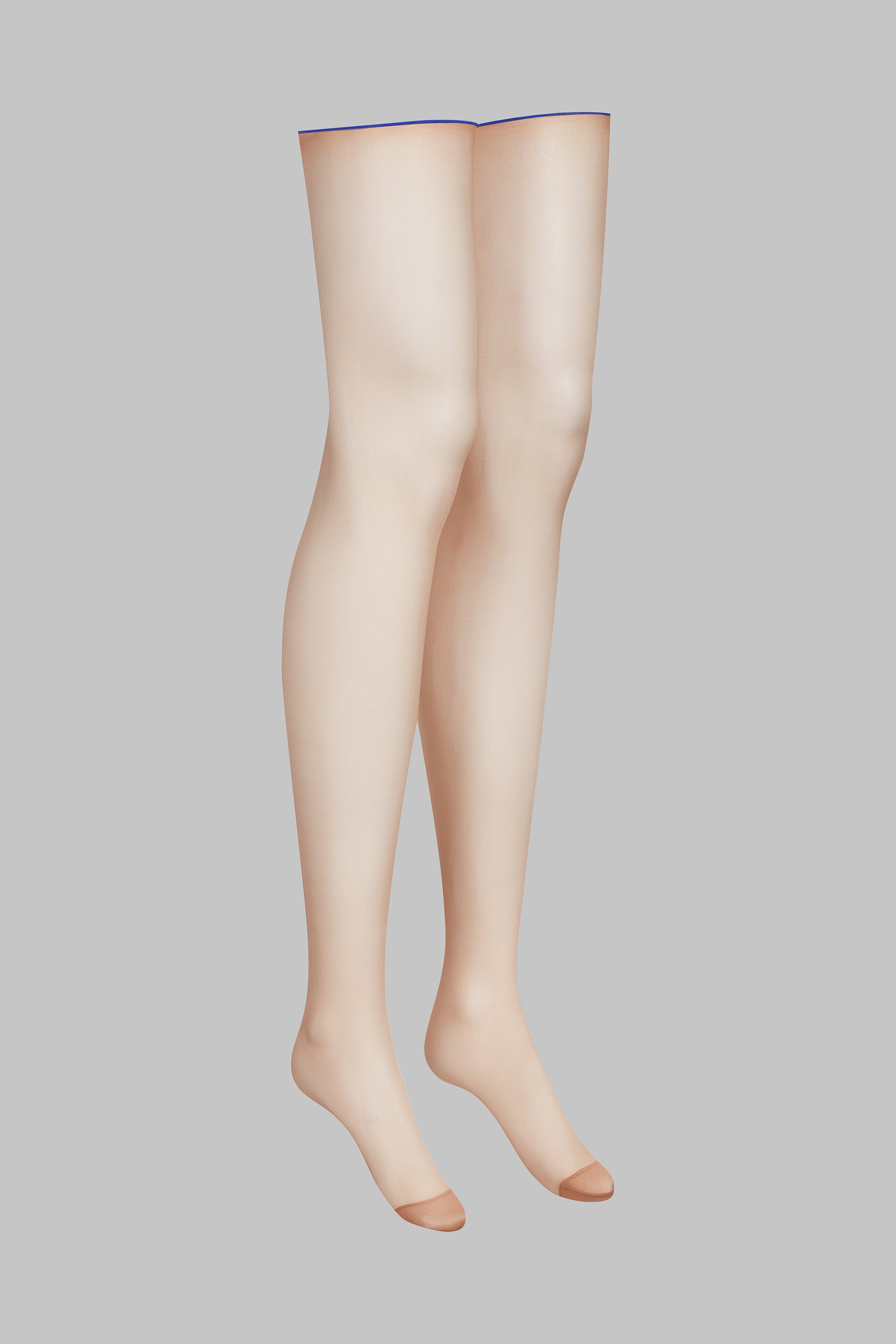 20D rolled seam cut stockings - Legwear
