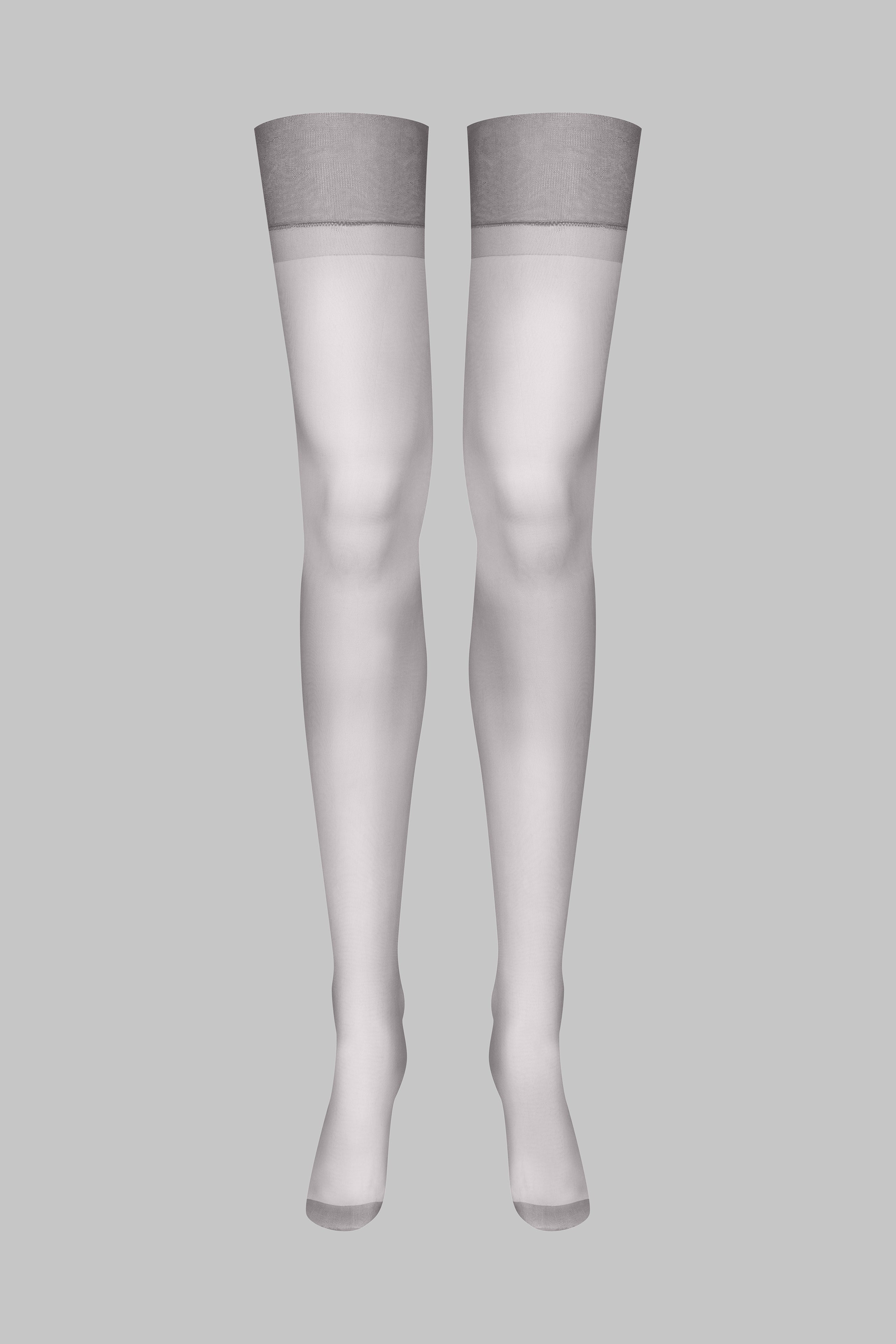 Calze velate in nylon - Grigio - Legwear