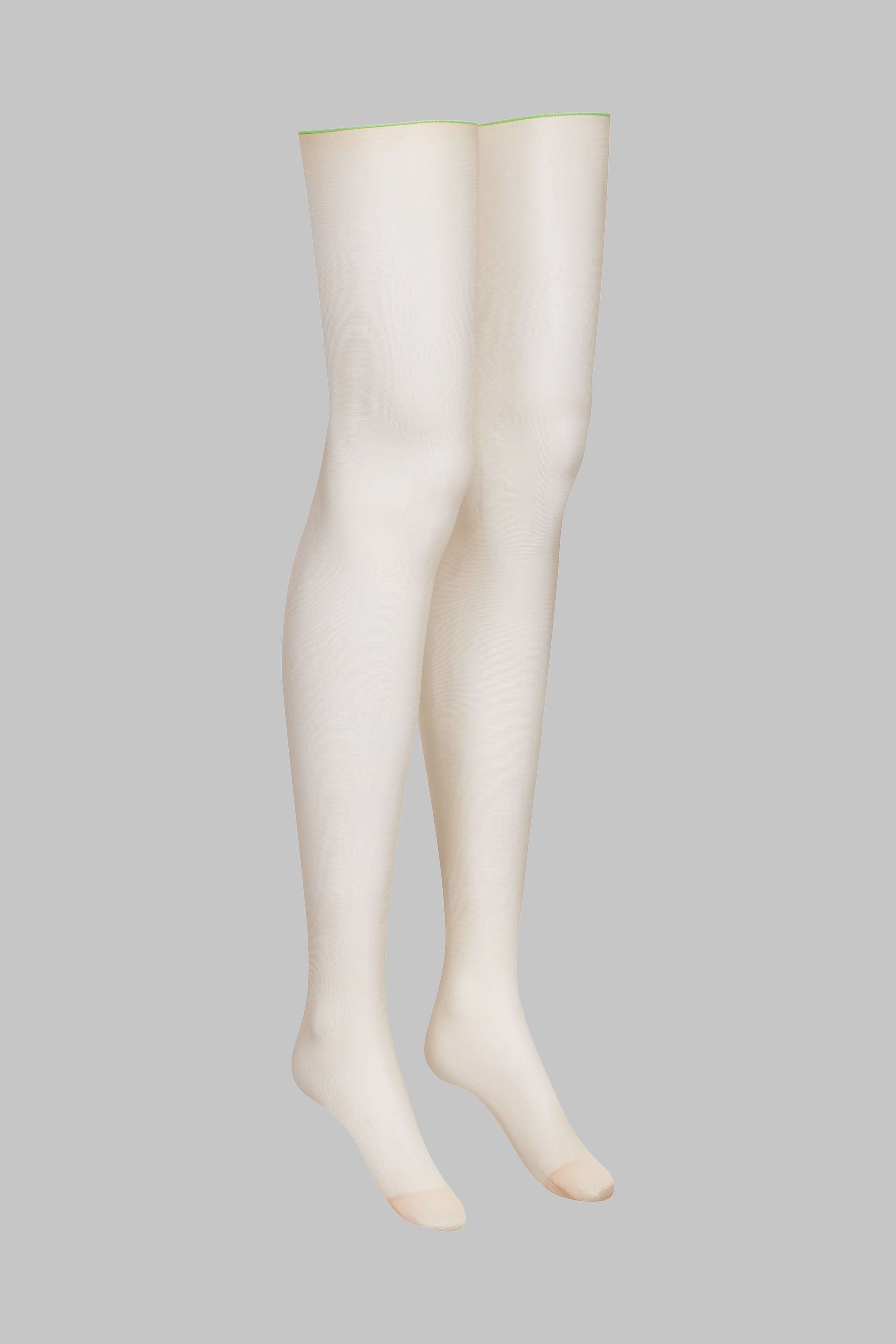 20D neon seam rolled stockings - Legwear