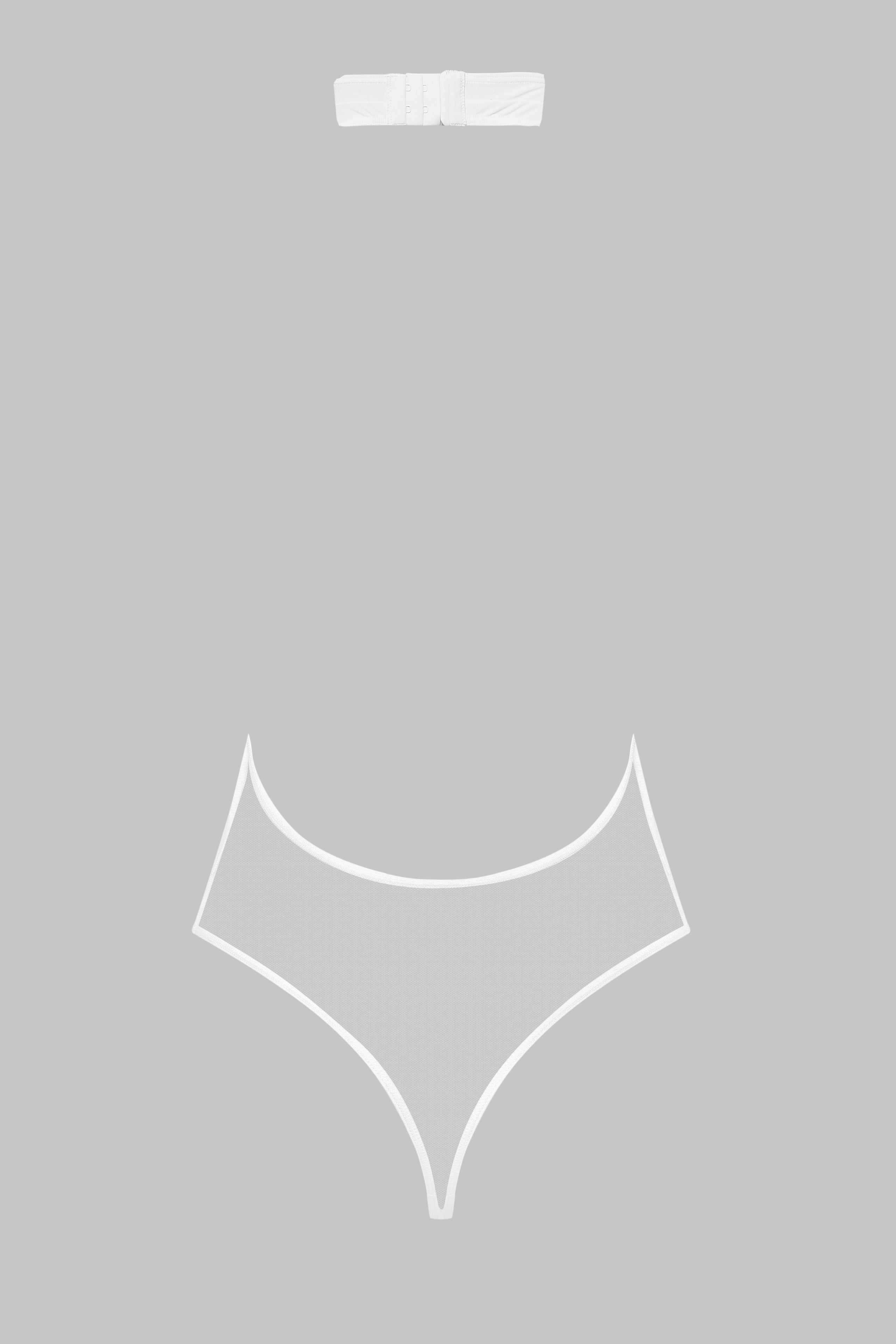 Body Perizoma con Collo Americano - Pure Tentation