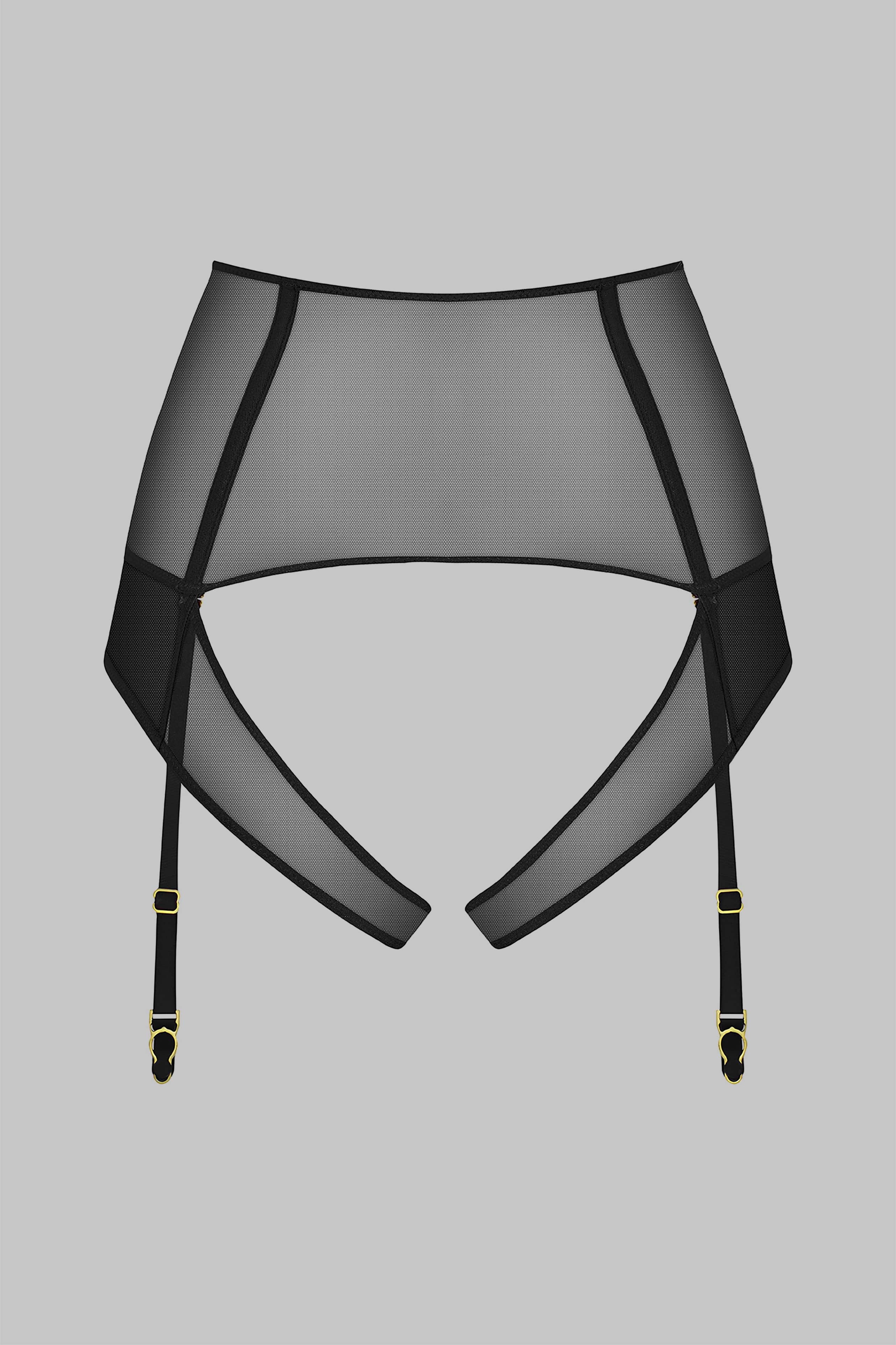 Offene Höschen mit hoher Taille - L&