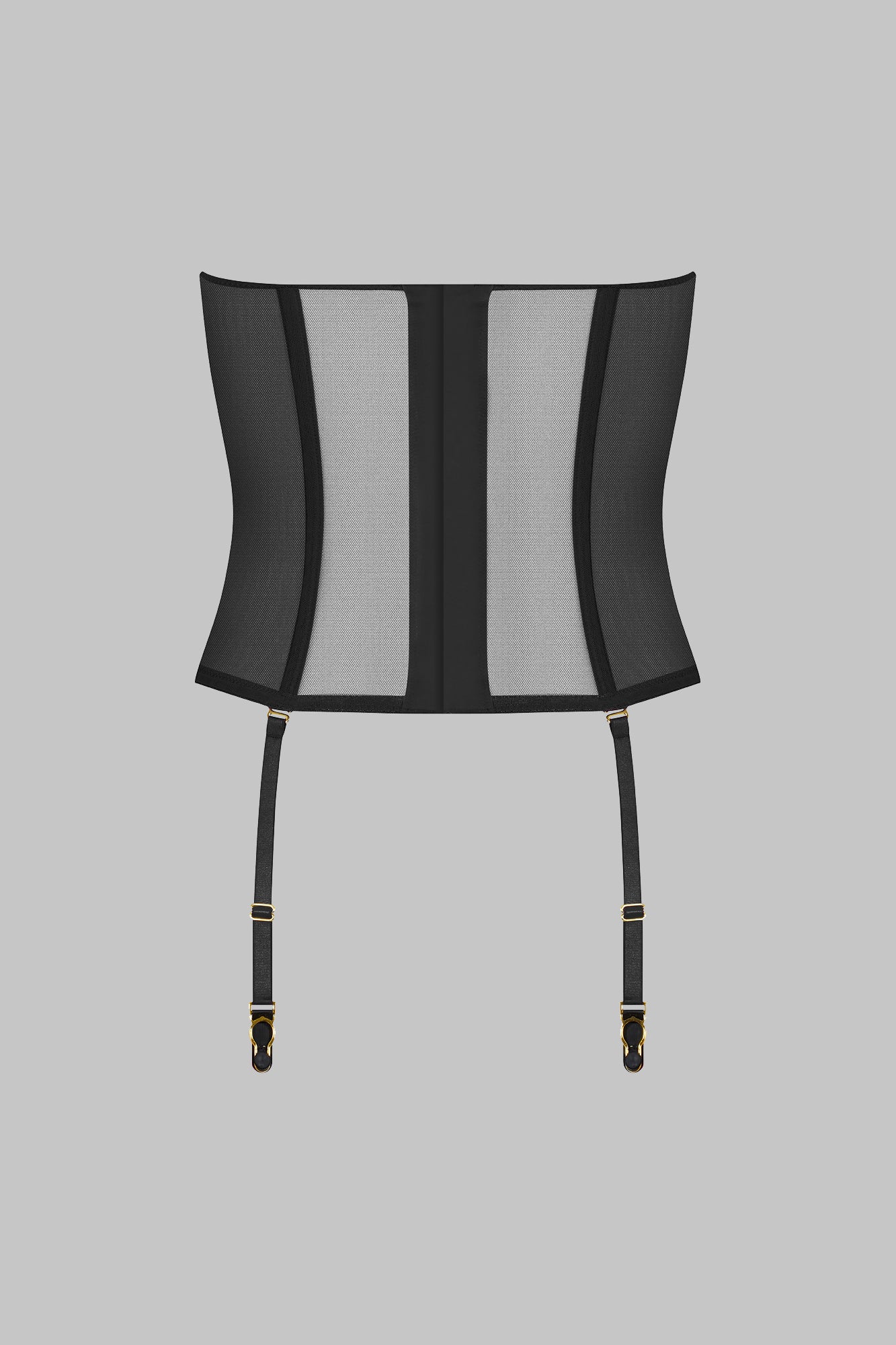 Corset bustier porte-jarretelles - L&
