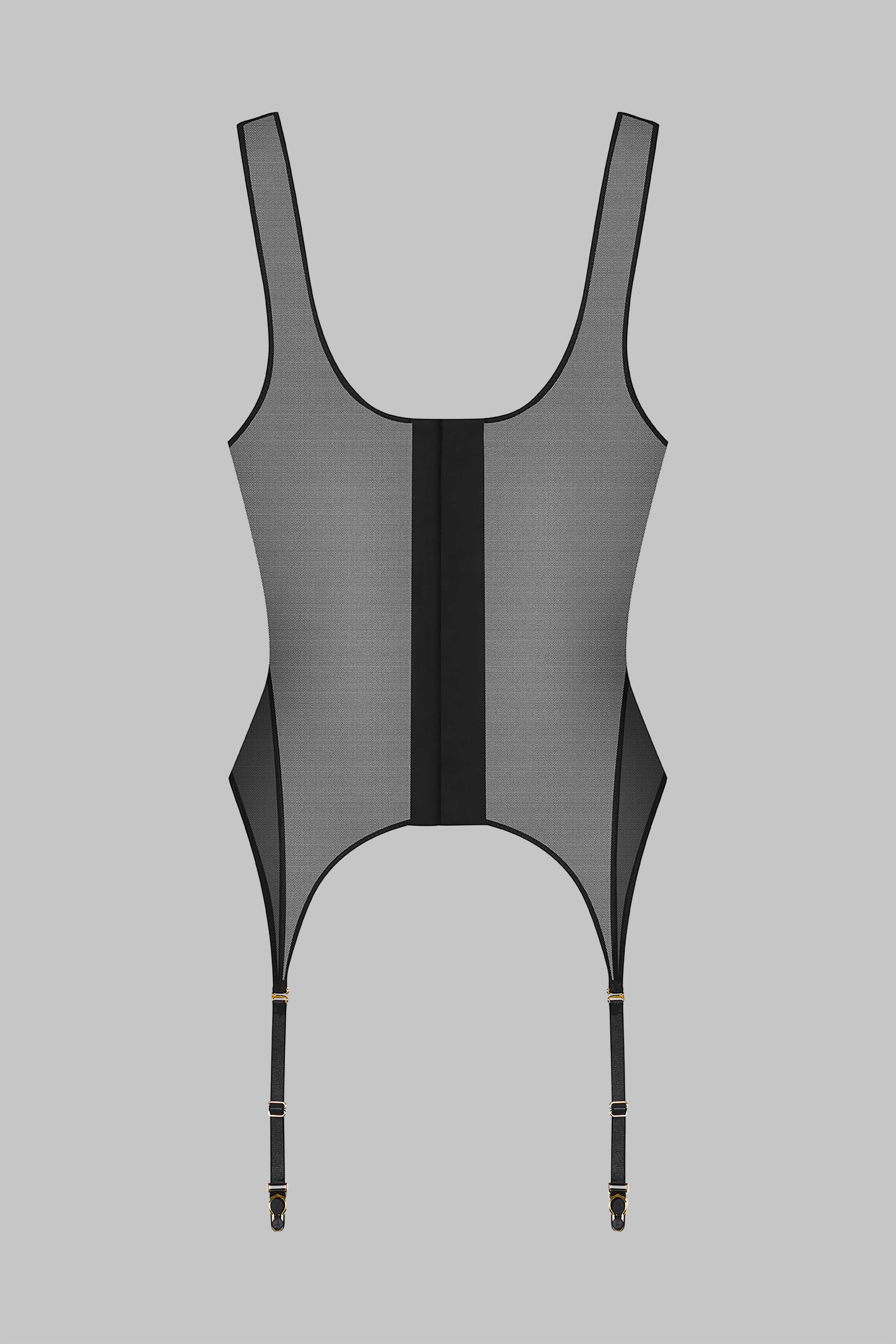 Strumpfhalter-Korsett - L&