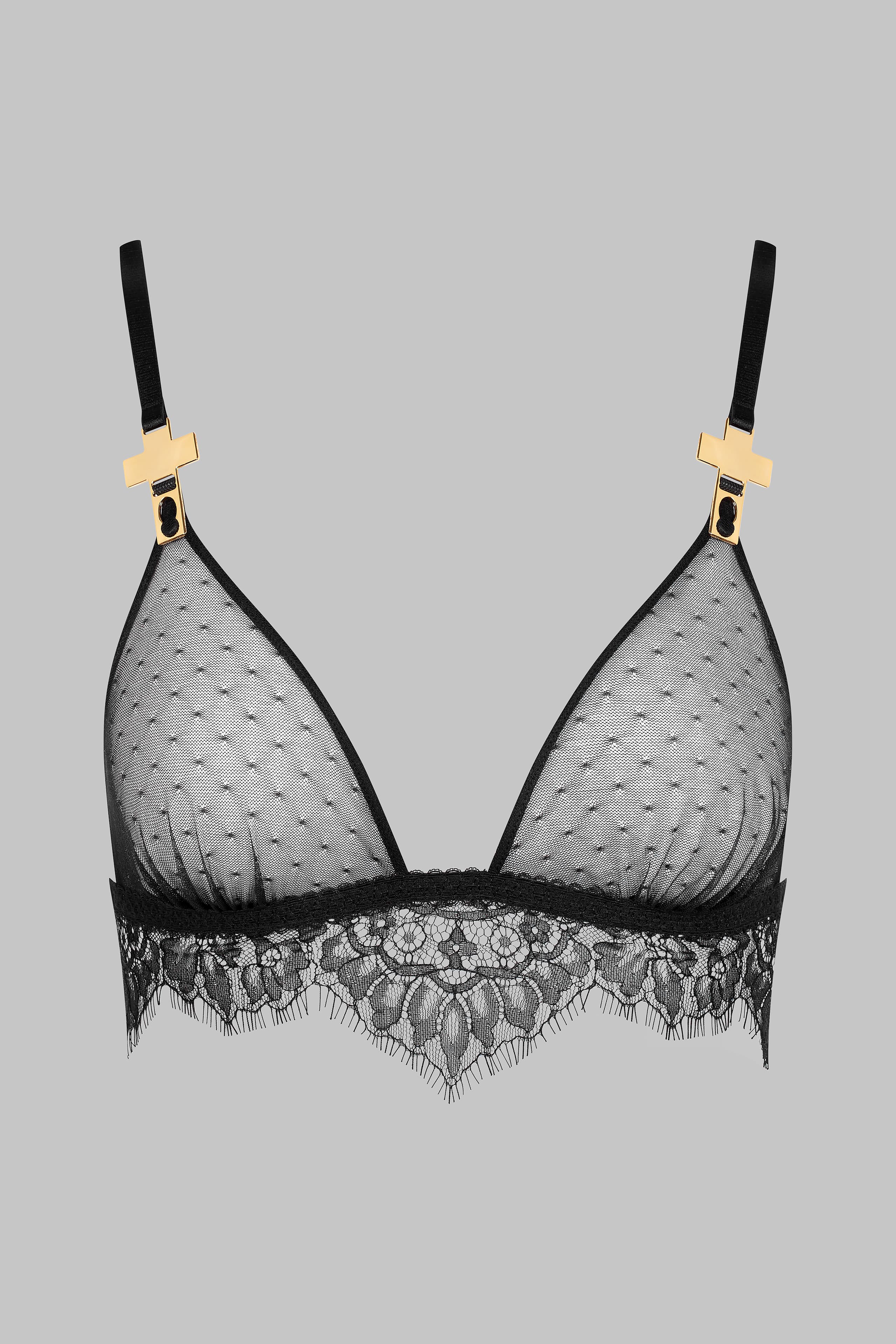 Reggiseno a triangolo con croce - Inspiration Divine