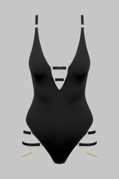 V-Neck Body with Jewelry - Tapage Nocturne