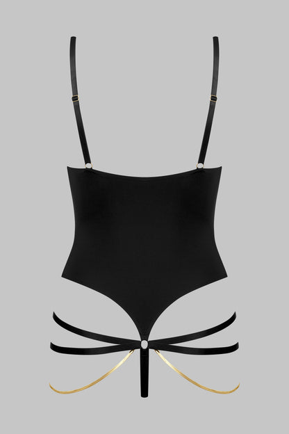 V-Neck Body with Jewelry - Tapage Nocturne
