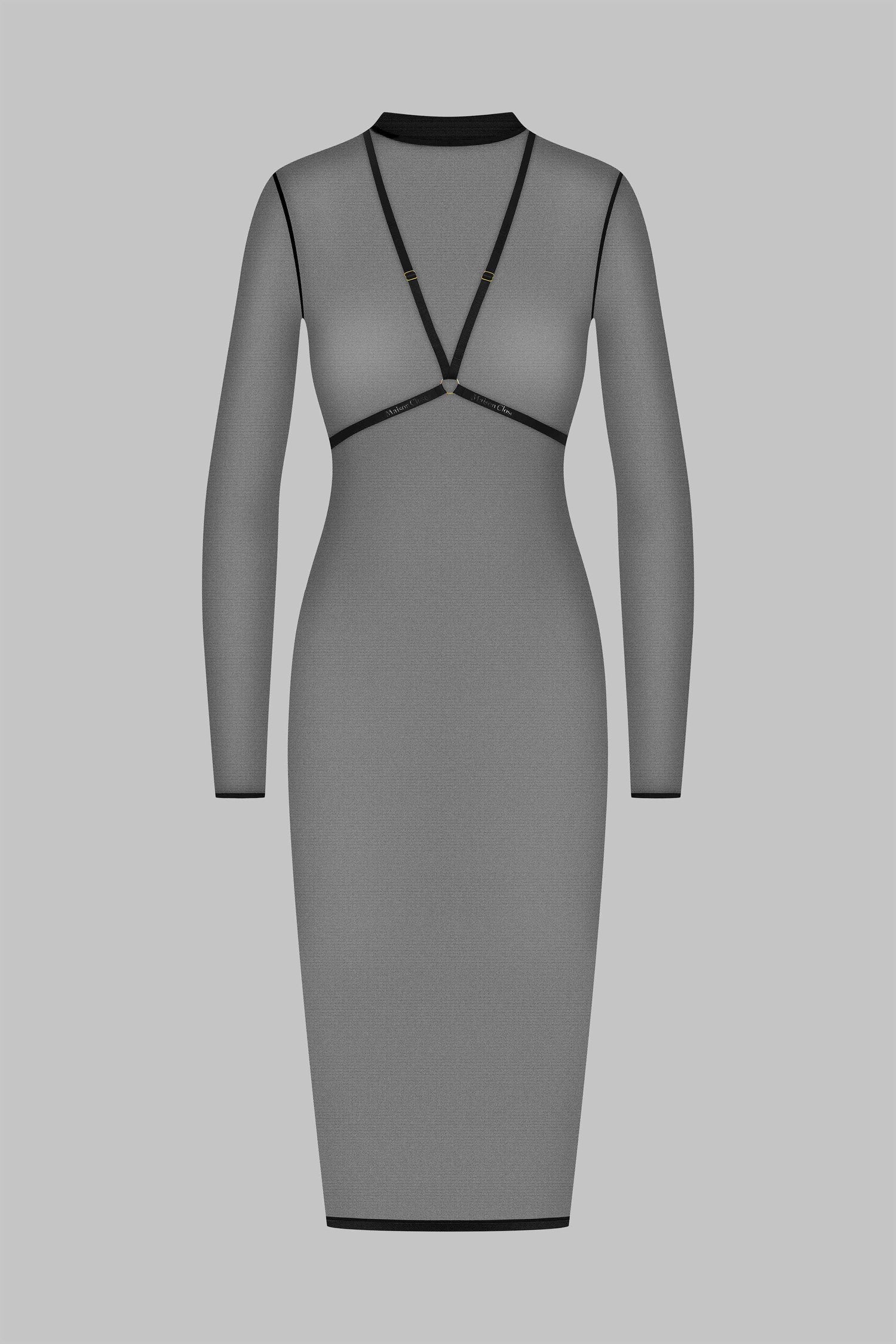 Midi dress with harness - Corps à Corps