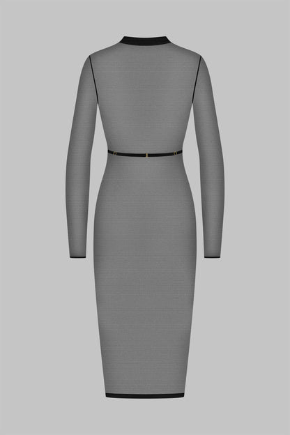 Midi dress with harness - Corps à Corps