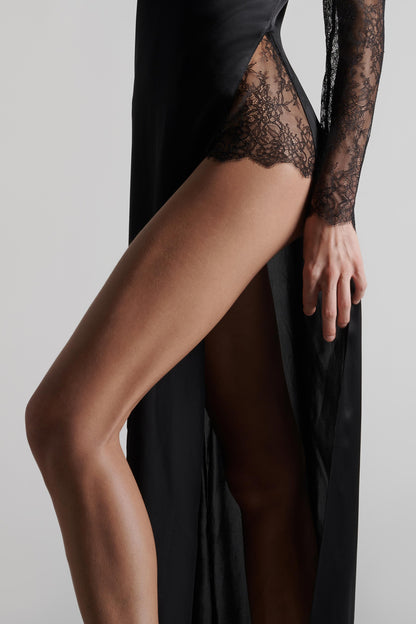 Long slit dress - Rendez-Vous Privé