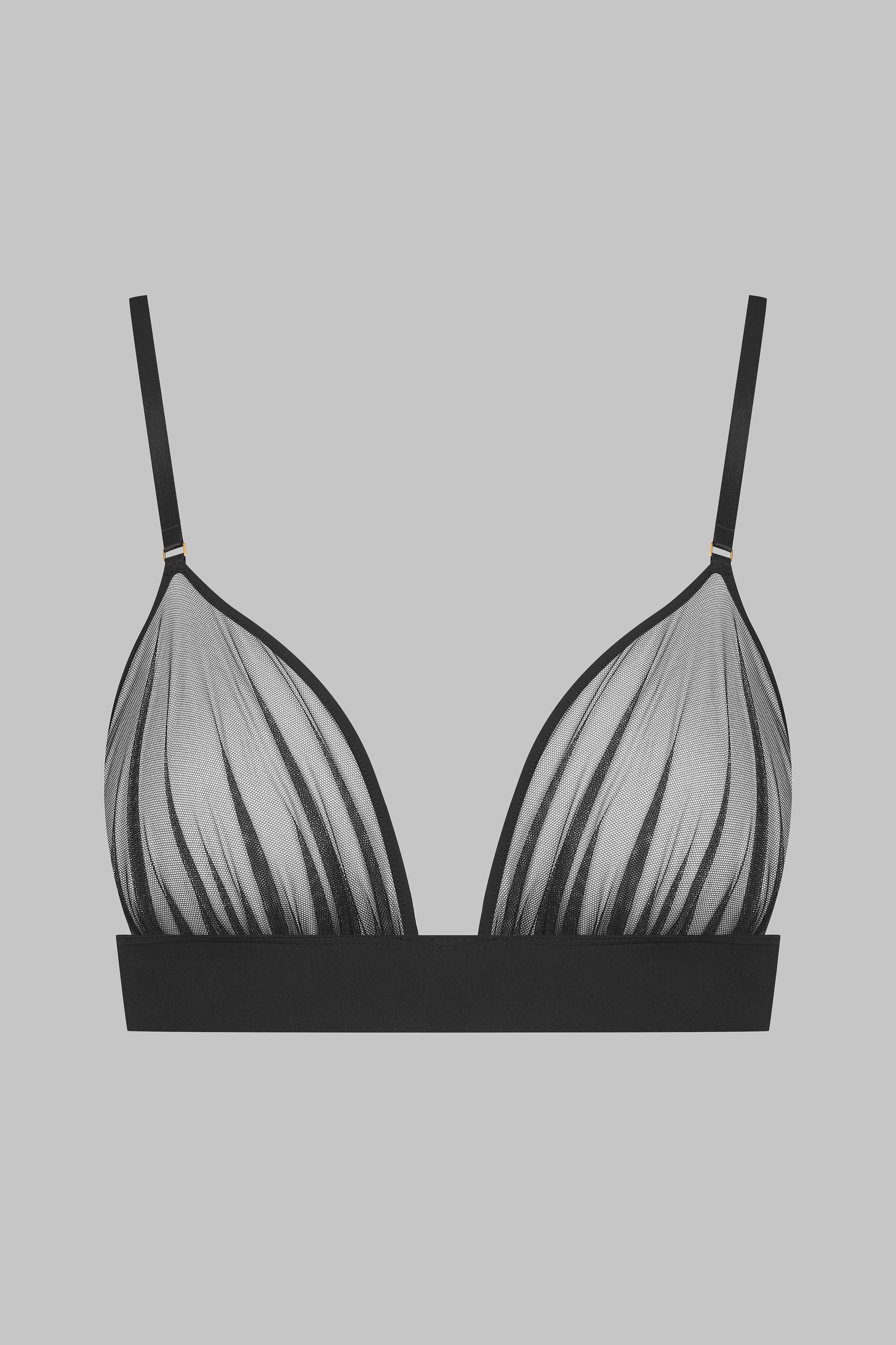 Soutien-gorge triangle - Nuit Fauve