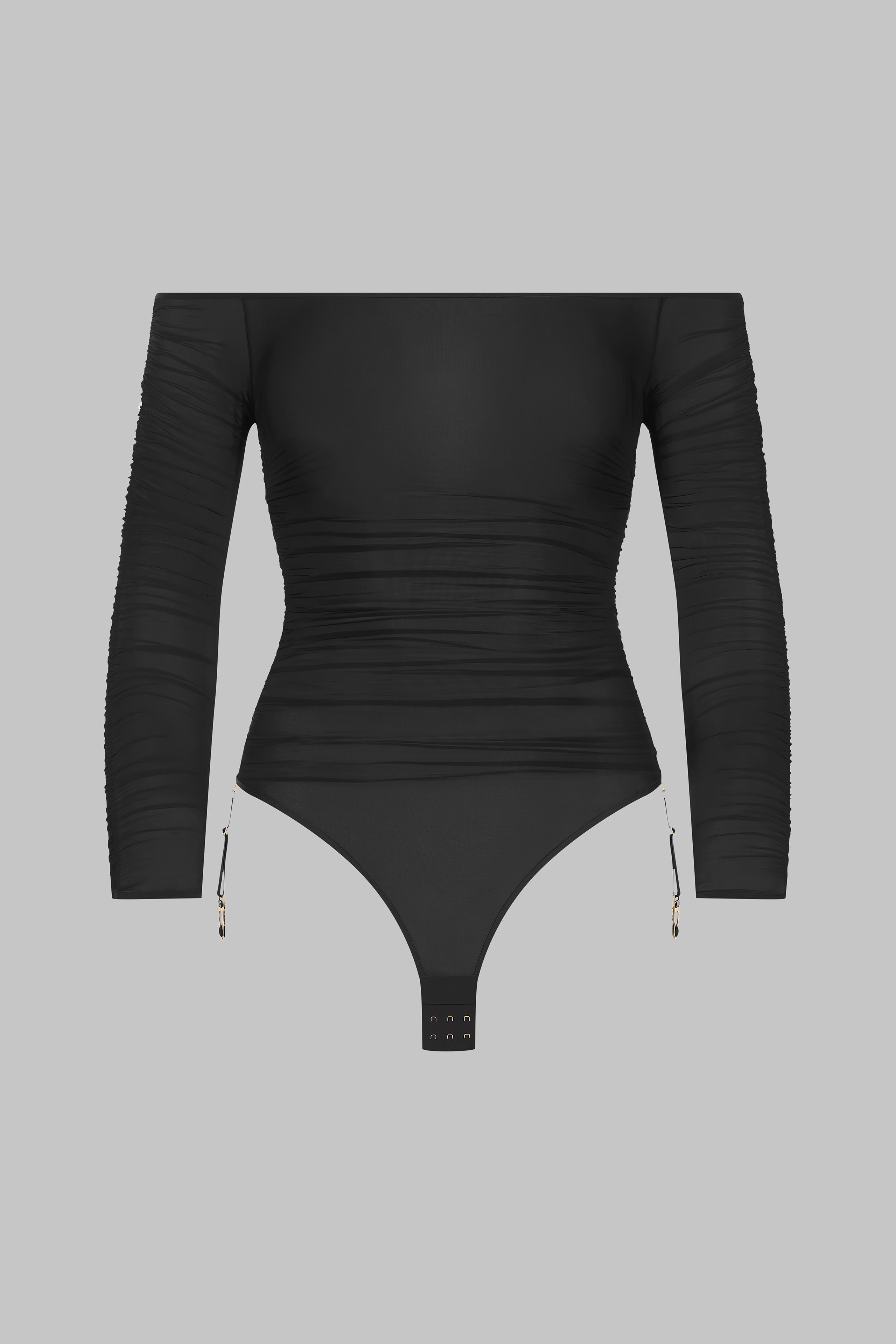 Body string encolure bateau - Nuit Fauve