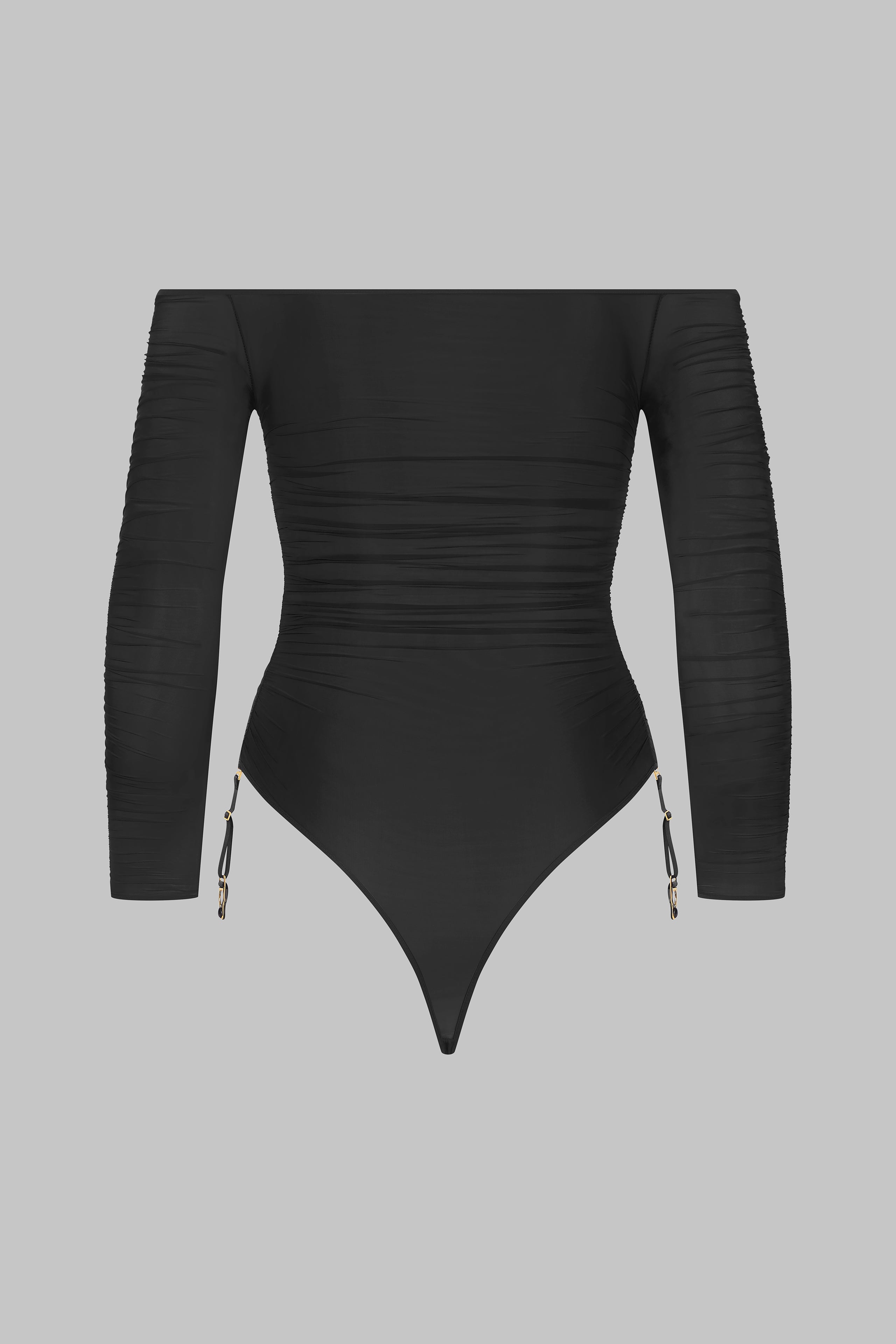 Body string encolure bateau - Nuit Fauve