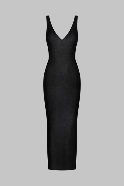 Long backless dress - La Femme Amazone