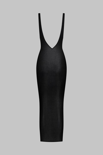 Long backless dress - La Femme Amazone