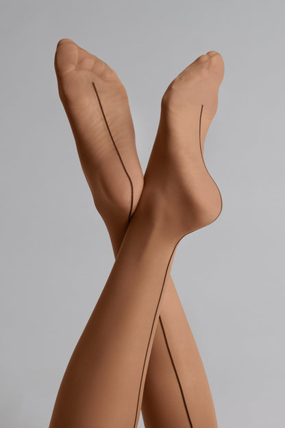 Collant Seamless Signature couture - 20D - Sun Nude - Legwear