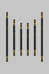 Double Stringhe reggicalze - Signature - Nero/Oro