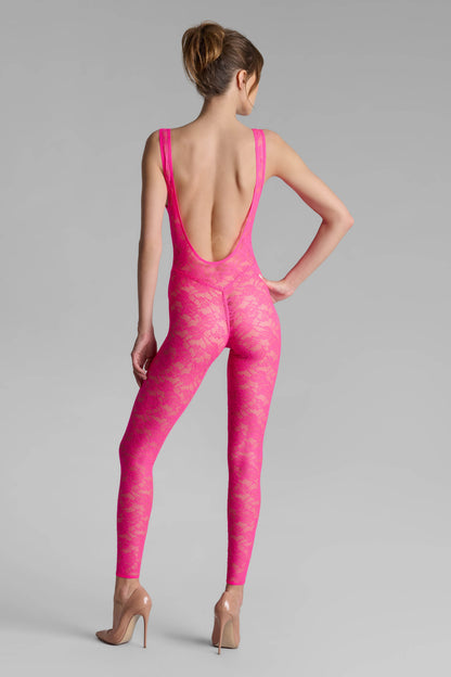 Catsuit dos ouvert - Flashback Néon