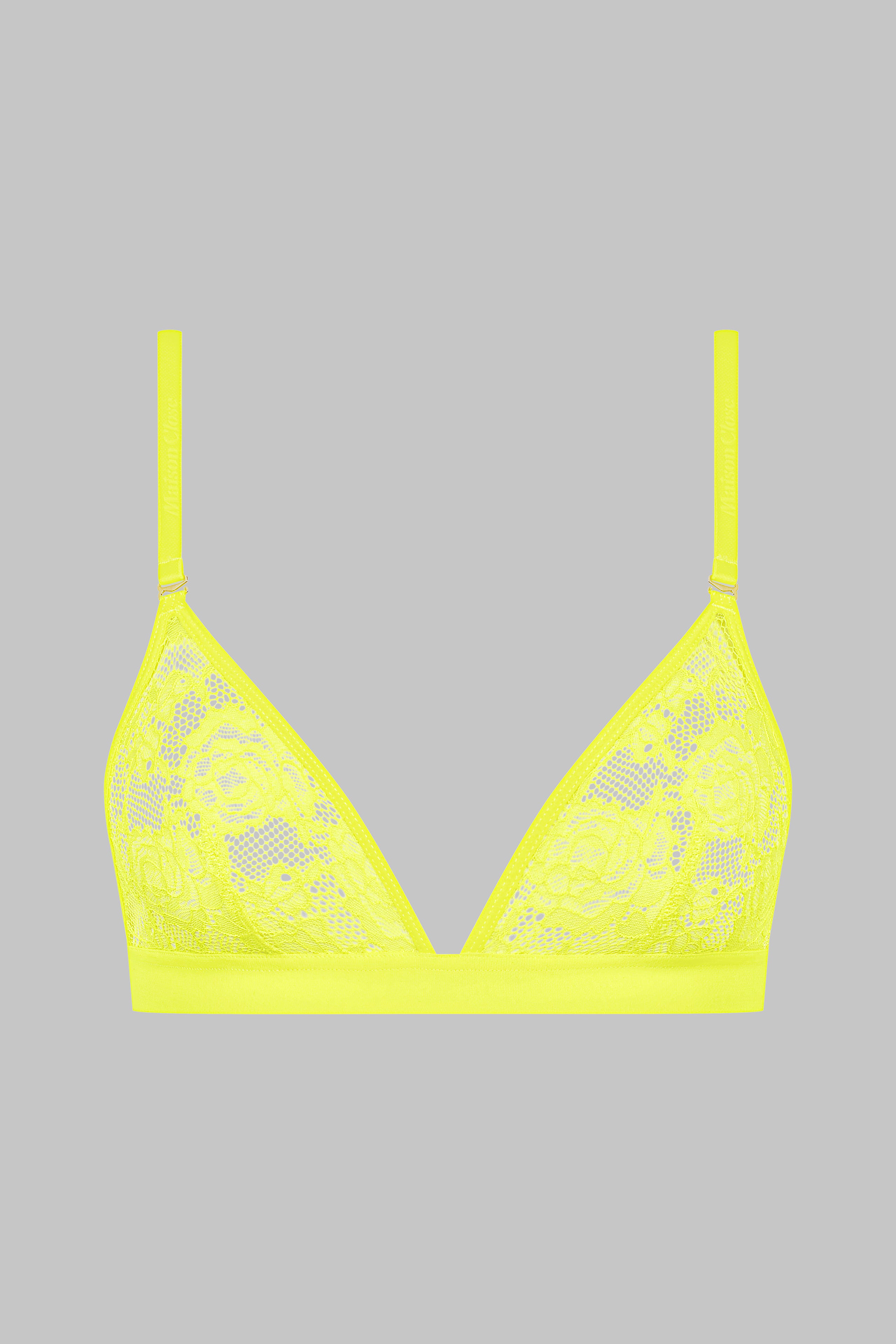 Triangle bra - Flashback Neon