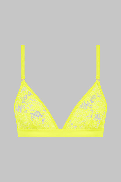 Triangle bra - Flashback Neon