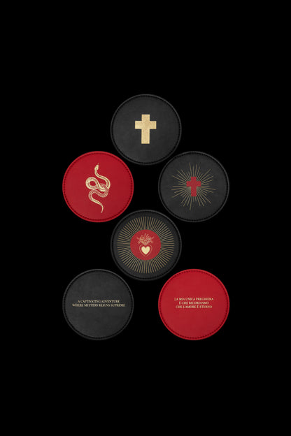 Vino Veritas - Dessous de verre (Lot de 6) - Curiosités Désirables ©