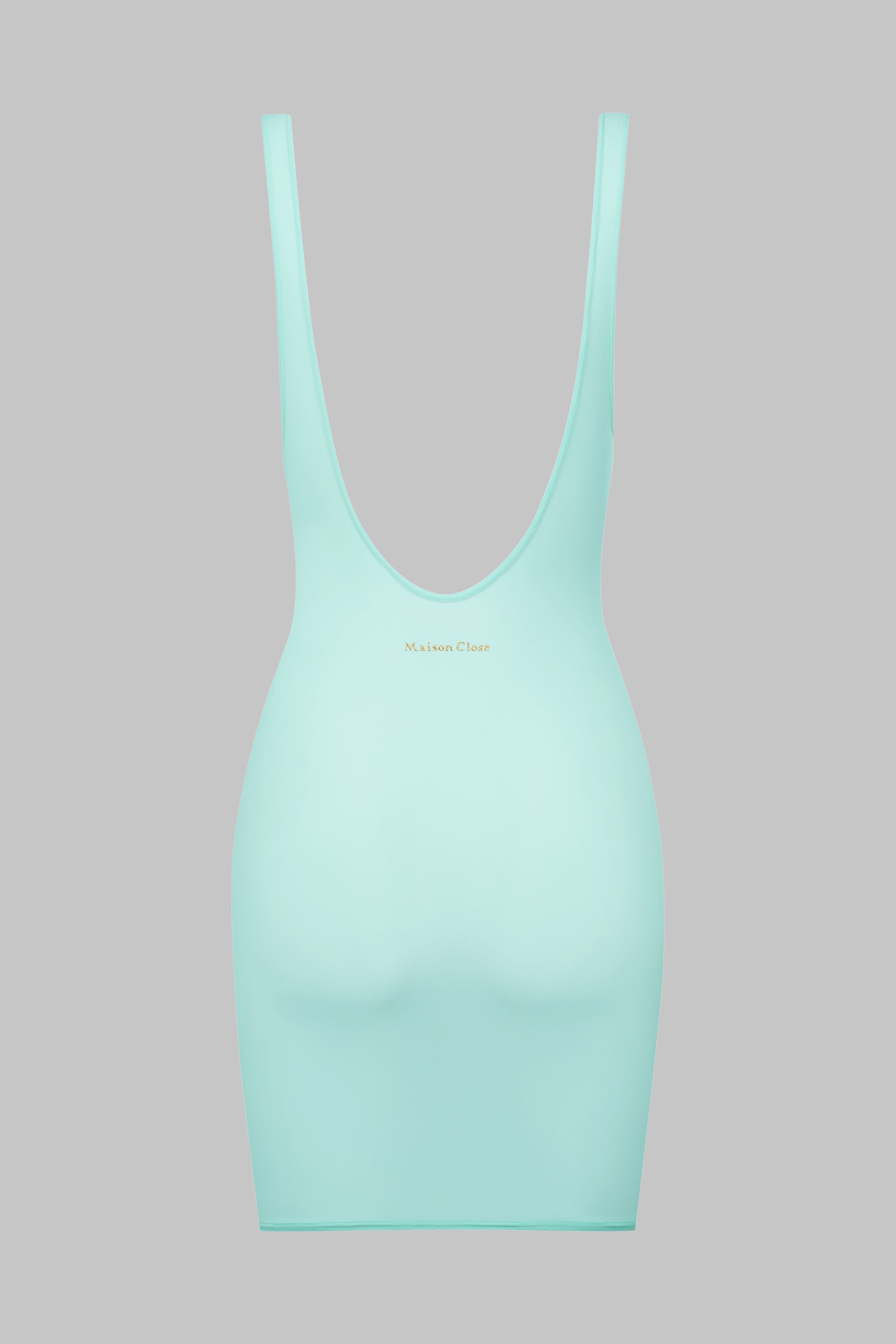 Kurzes rückenfreies Kleid - Double Sens Pastel