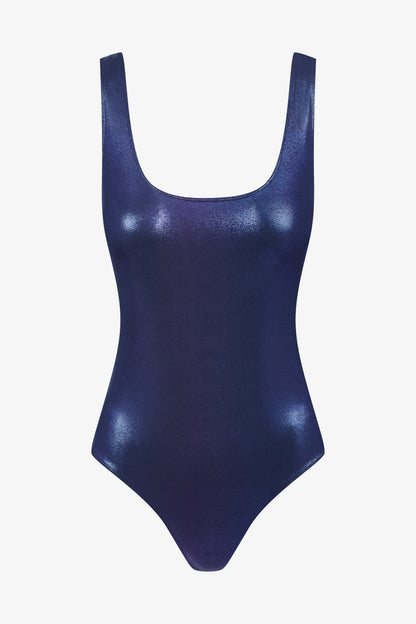 Swimsuit Open Back One-Piece - Splash