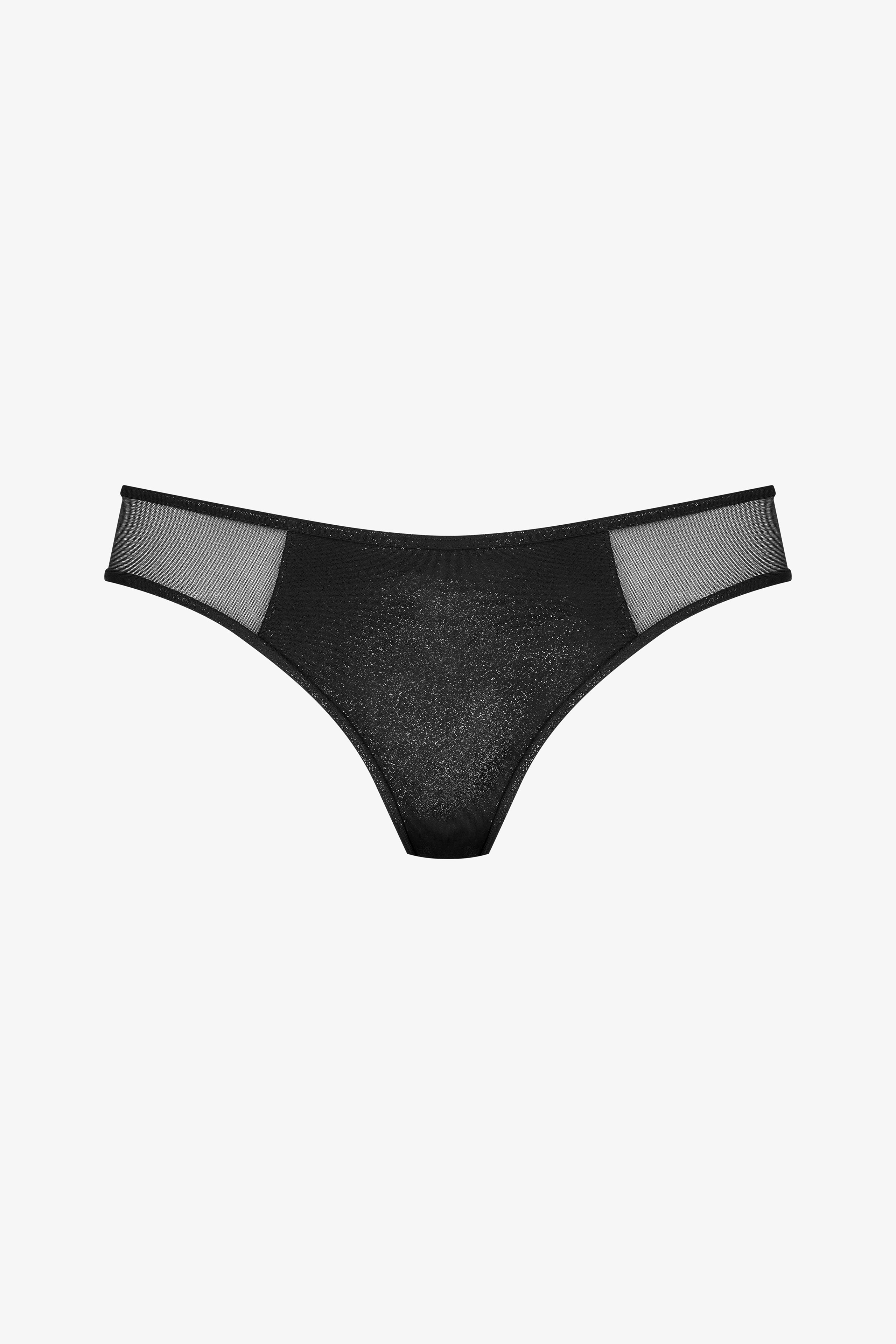 Slip bikini culotte - Minuit